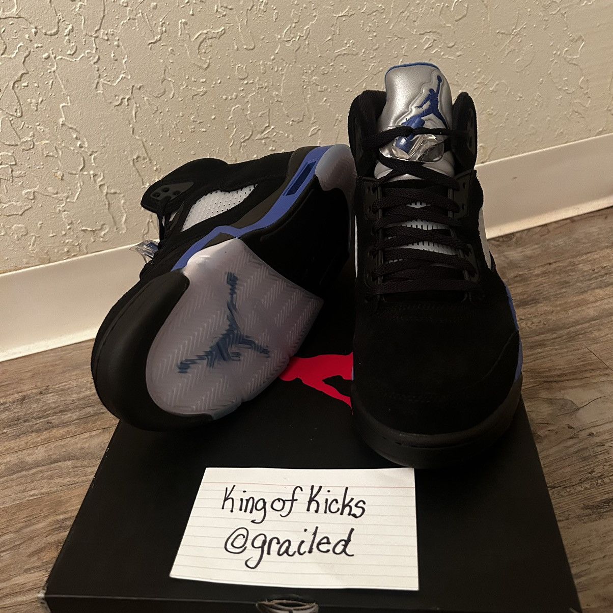 Jordan Brand × Nike Air Jordan 5 Retro ‘Racer Blue’ Size US 11 / EU 44 - 1 Thumbnail