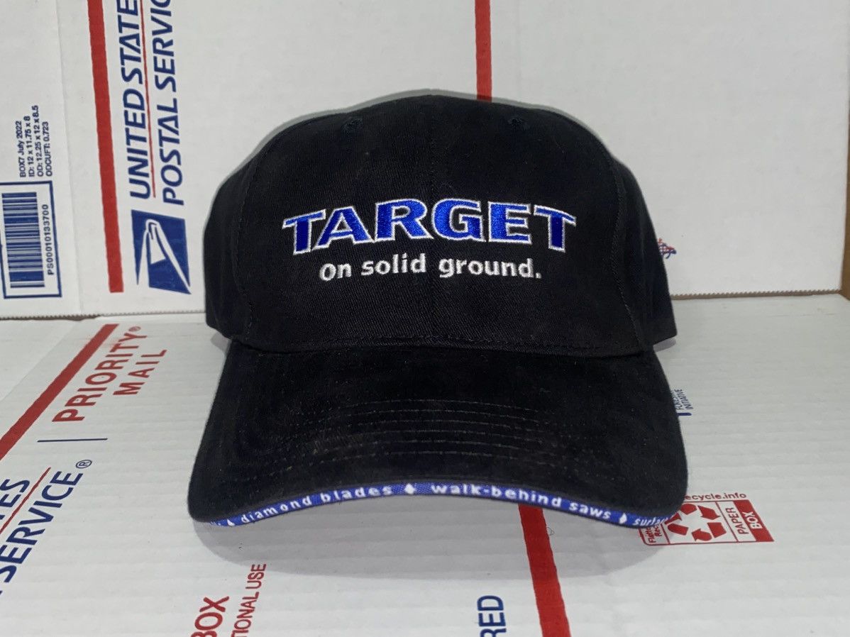 Other Target blue on solid ground saws blade tools company hat cap Size ONE SIZE - 1 Thumbnail