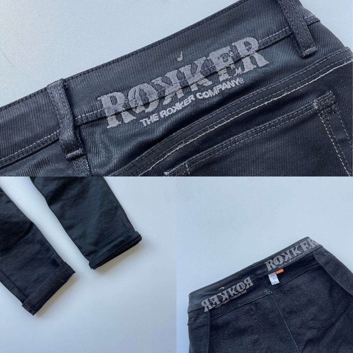 THE ROKKER COMPANY Rokker 2411 Rokkertech Lady Motorcycle D30 Stretch Jeans Size 30" / US 8 / IT 44 - 9 Thumbnail