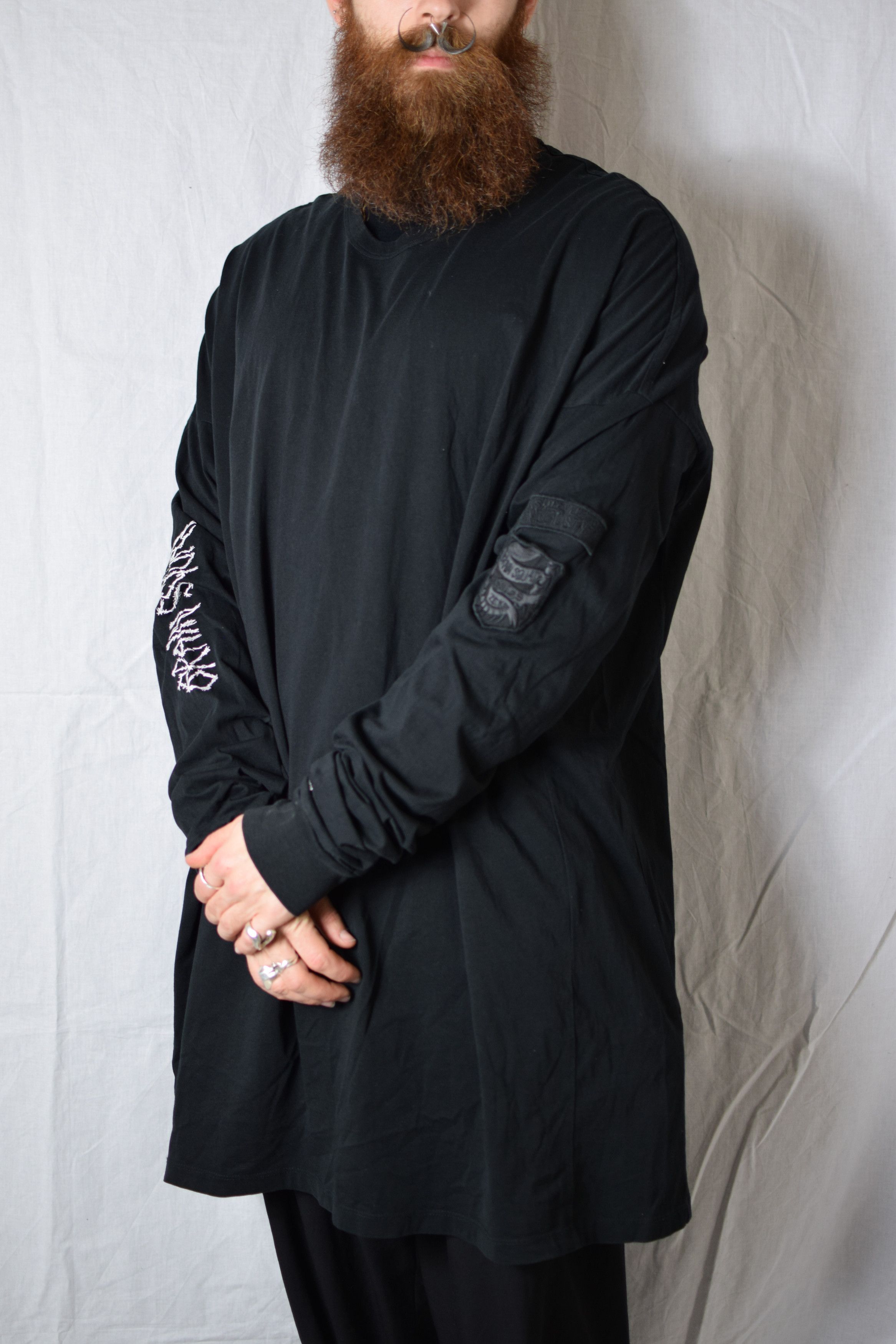 Julius Julius Nilos AW17 Brain Squat Patch Longsleeve - 600CUM4-2E Size US L / EU 52-54 / 3 - 4 Thumbnail