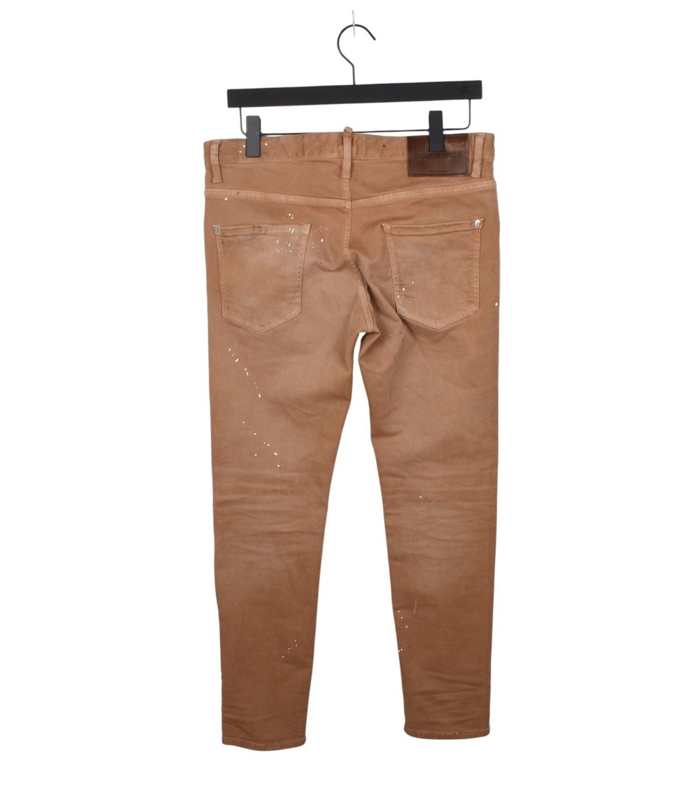 Dsquared2 Dsquared2 Men Jeans Tapered Paint Splashed Skater 50, S1707 Size US 33 - 2 Thumbnail