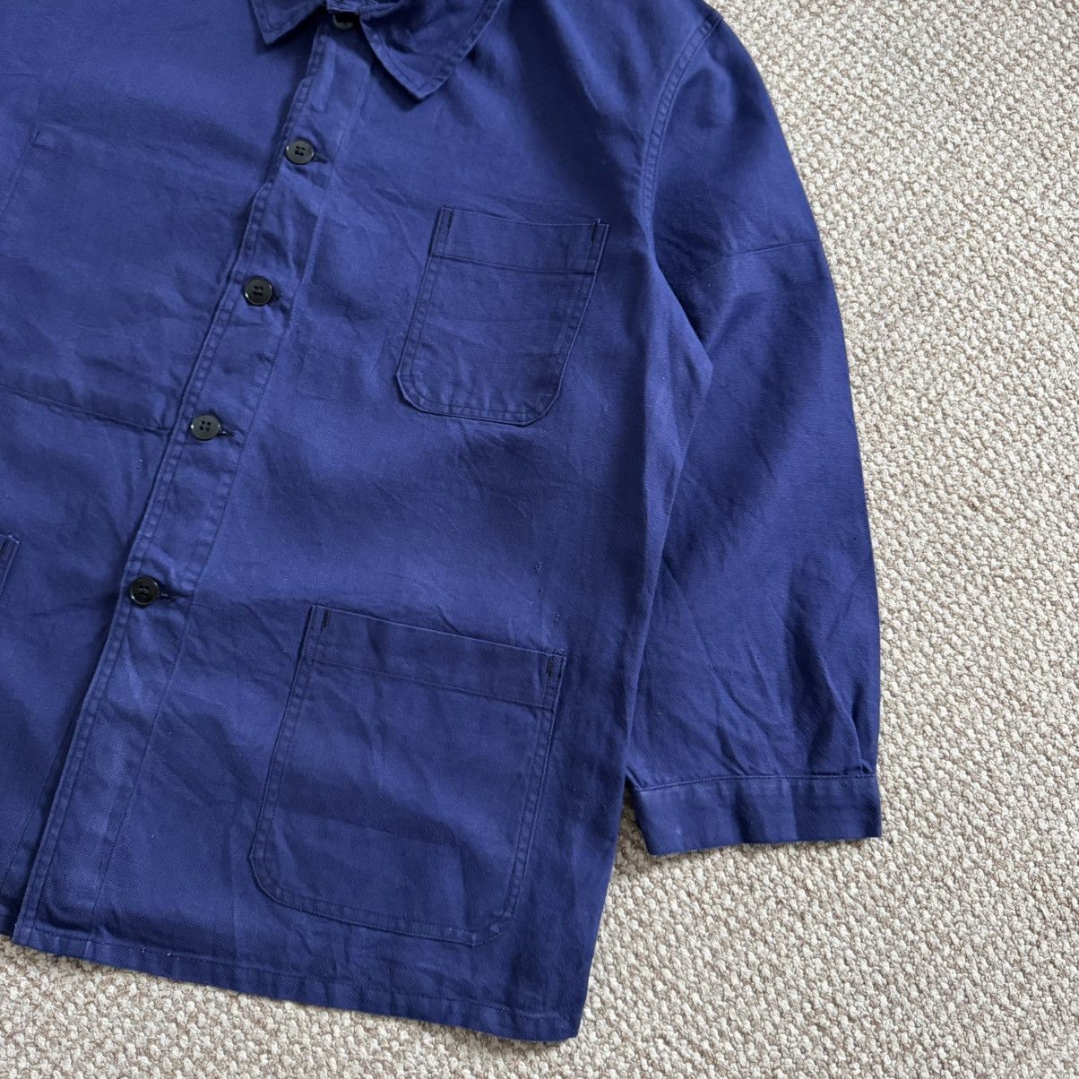 Le Laboureur French vintage chore sanfor works faded jacket Size US L / EU 52-54 / 3 - 6 Thumbnail