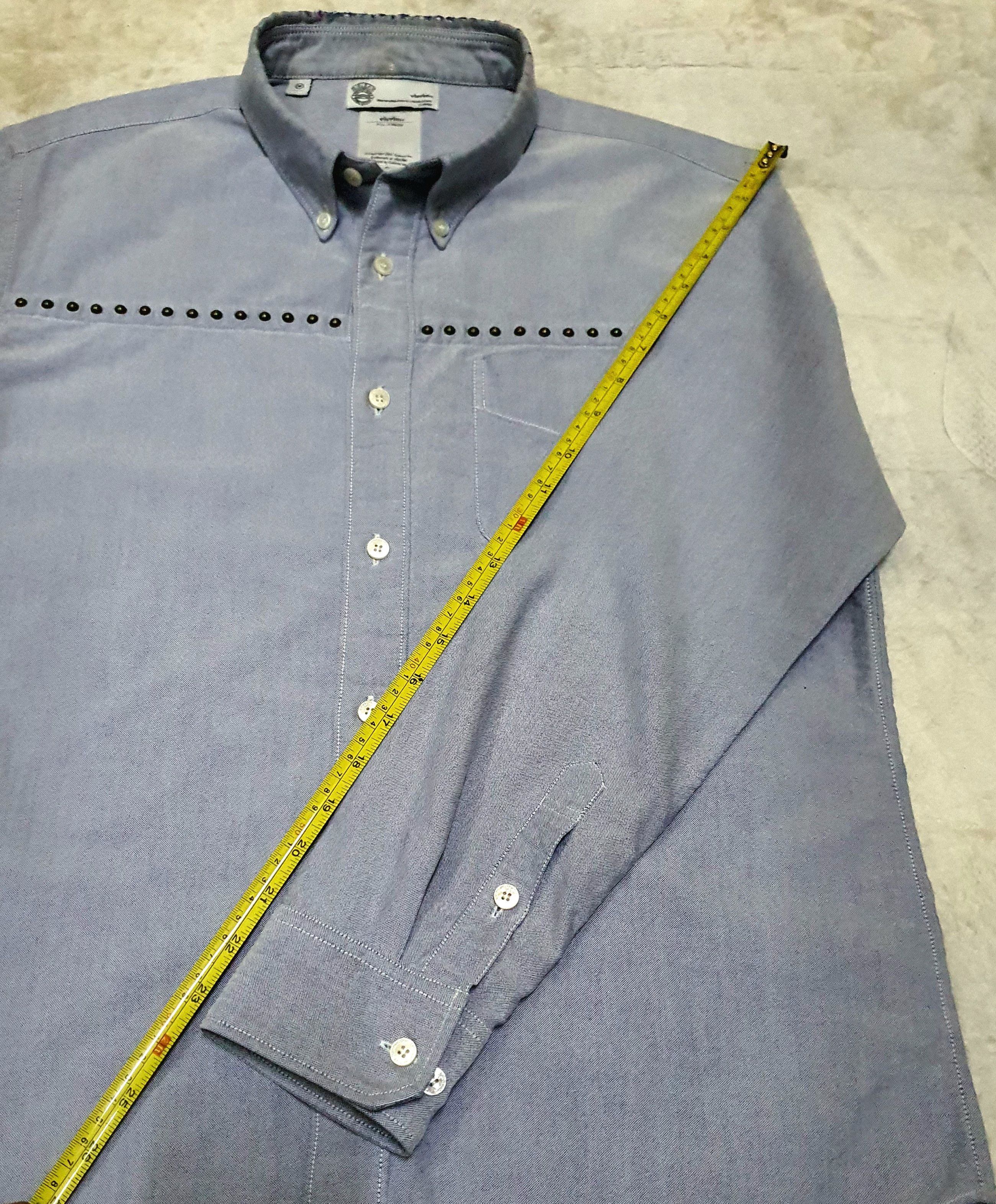 Visvim VISVIM Studded Front Western Oxford Shirt – Size M Size US M / EU 48-50 / 2 - 21 Thumbnail