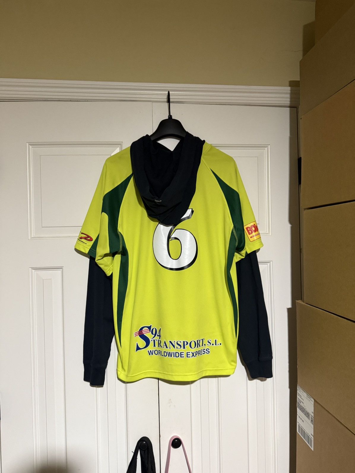 Supreme Supreme FW23 Hooded Soccer Jersey Size US M / EU 48-50 / 2 - 3 Thumbnail