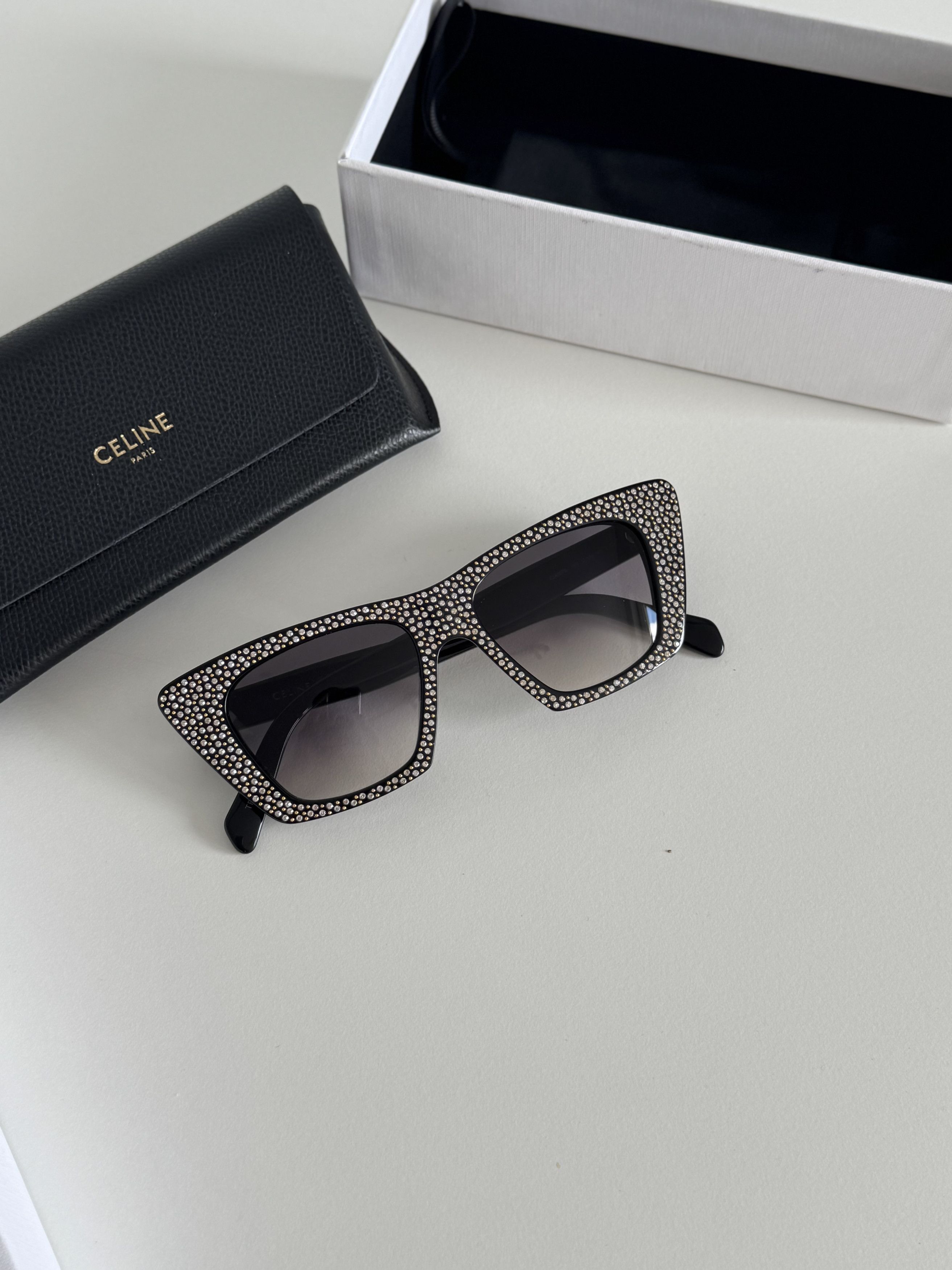 Celine CELINE CRYSTALS SUNGLASSES Size ONE SIZE - 2 Thumbnail