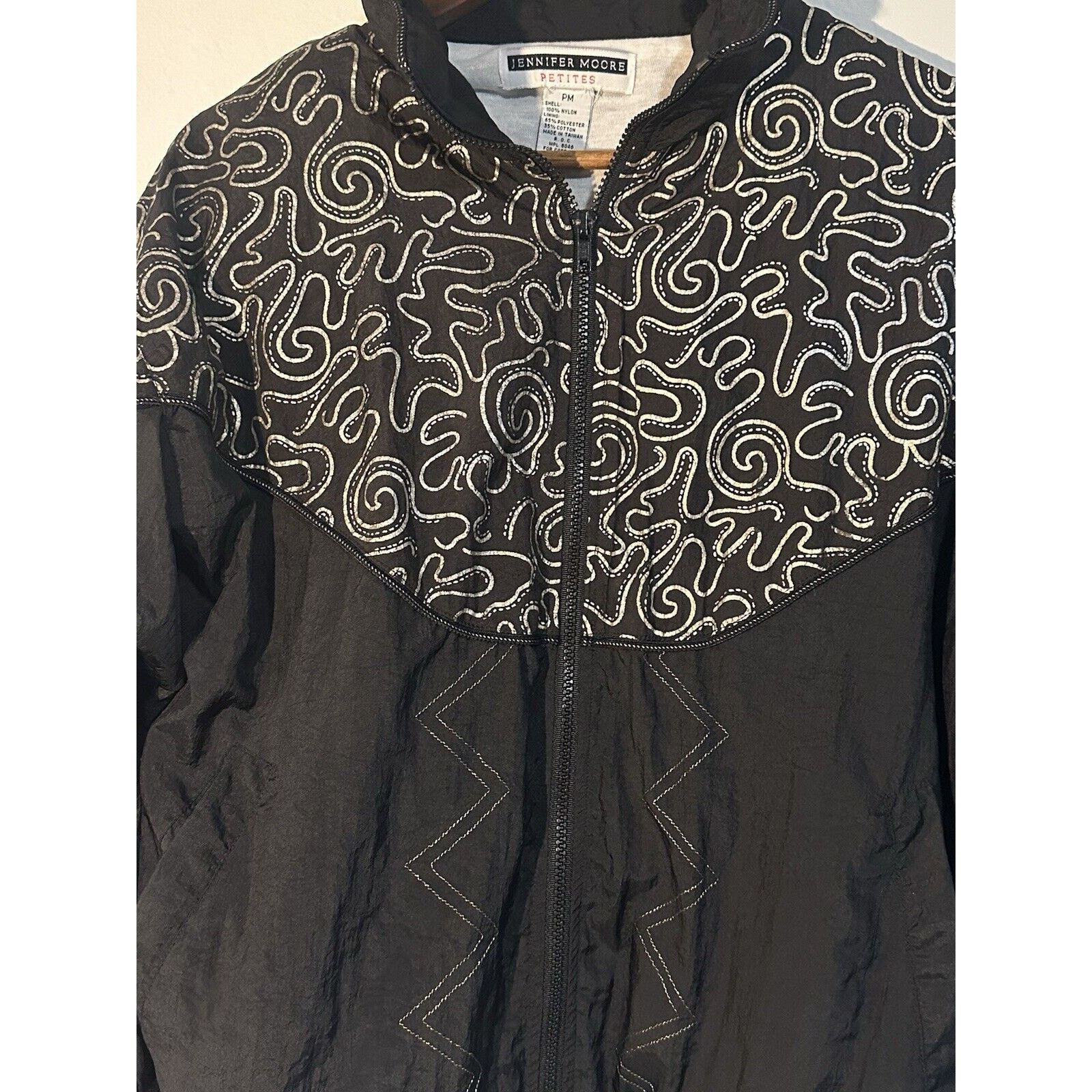 MooRER Vintage Jennifer Moore Activewear Windbreaker Jacket Size M / US 6-8 / IT 42-44 - 2 Thumbnail