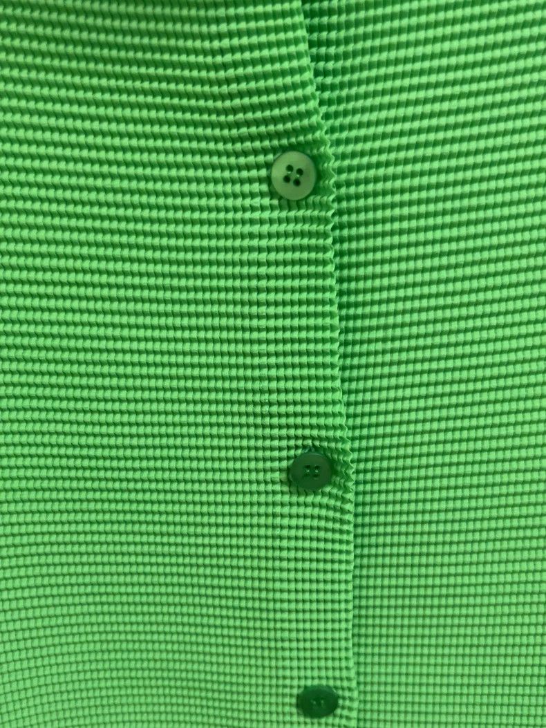 Issey Miyake issey miyake size:one size Green long sleeves 2505-Nextarr Size XXS / US 00 / IT 34 - 3 Thumbnail