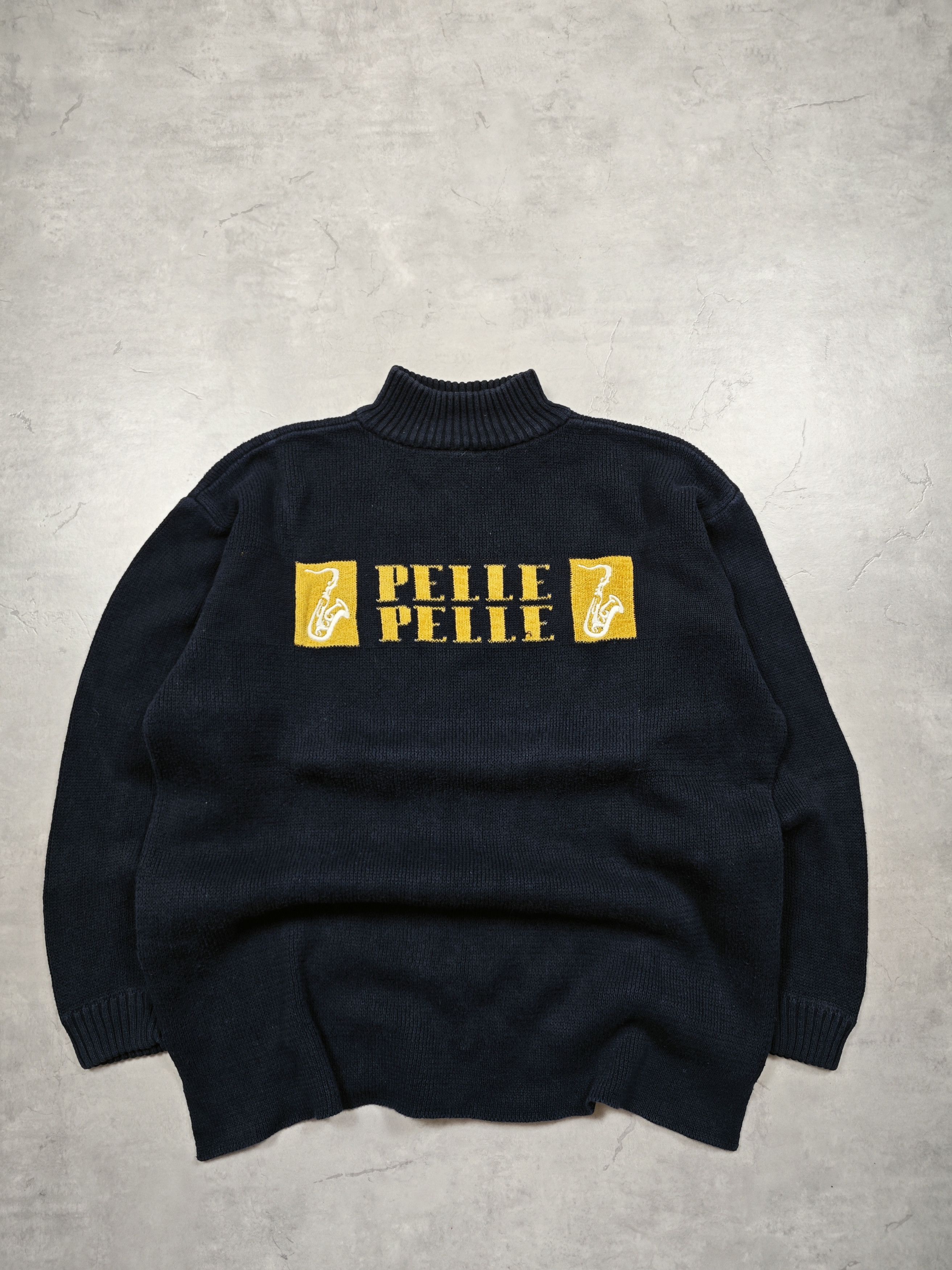 Pelle Pelle Pelle Pelle Vintage Y2K Sweater Size US M / EU 48-50 / 2 - 1 Thumbnail