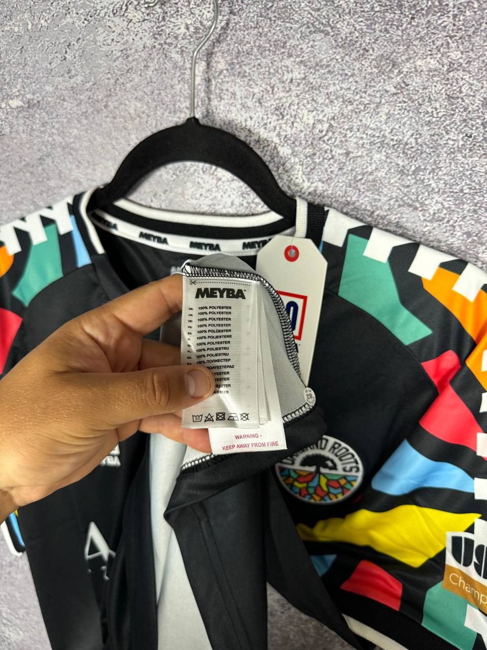 Other NWT OAKLAND ROOTS 2023 MEYBA SOCCER JERSEY Size US M / EU 48-50 / 2 - 9 Thumbnail