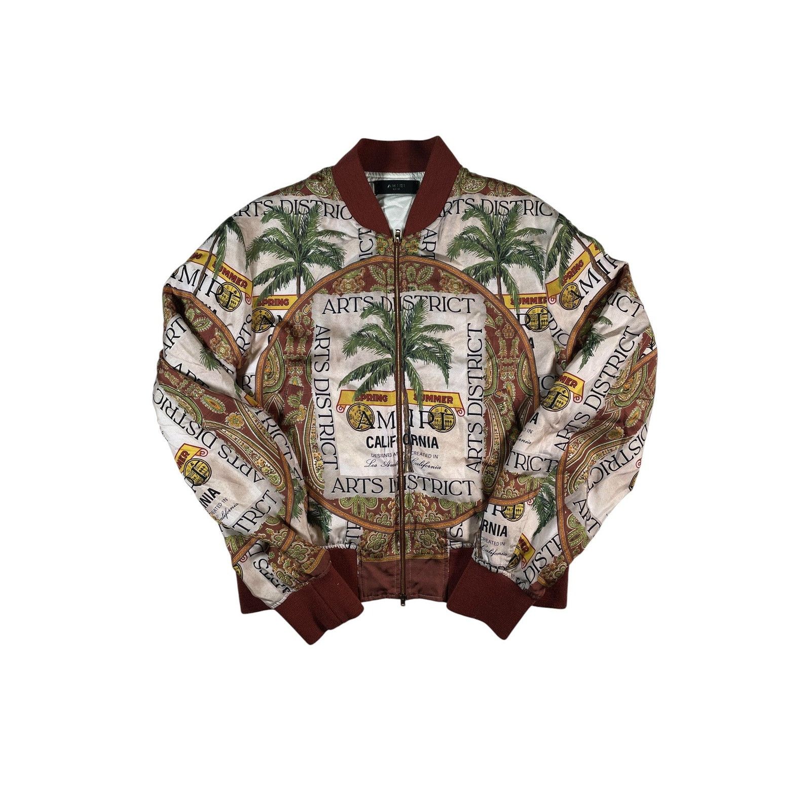 Amiri Amiri Rum Label Silk Jacket Size US L / EU 52-54 / 3 - 1 Thumbnail