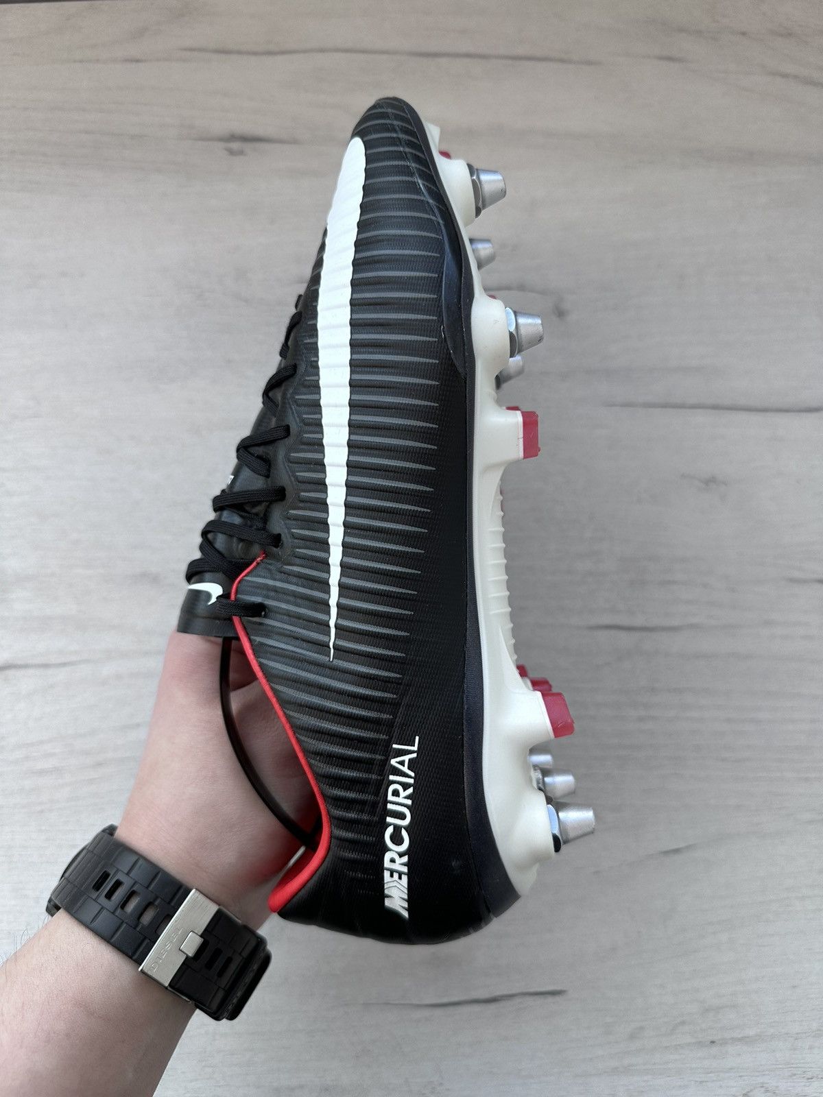 Nike Nike Mercurial Vapor 11 Black Rare ACC Football Soccer Size US 7.5 / EU 40-41 - 12 Thumbnail