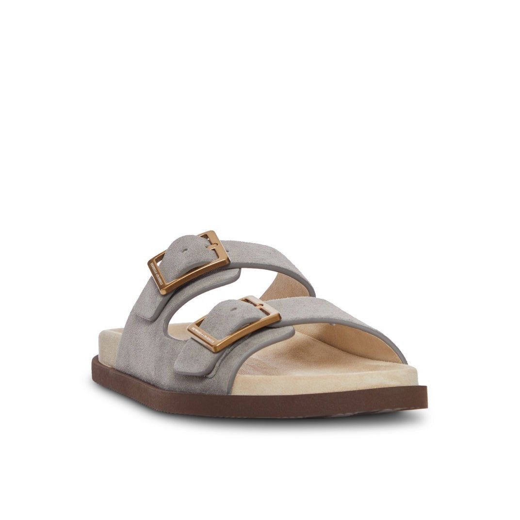 Brunello Cucinelli BRUNELLO CUCINELLI Gray Suede Slide Sandals New & Authentic Size US 9 / EU 42 - 4 Thumbnail