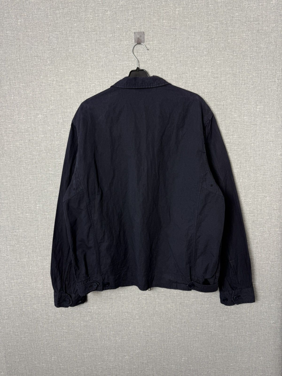 Burberry Burberry London Navy Cotton & Metal Utility Jacket Size L Size US L / EU 52-54 / 3 - 11 Thumbnail