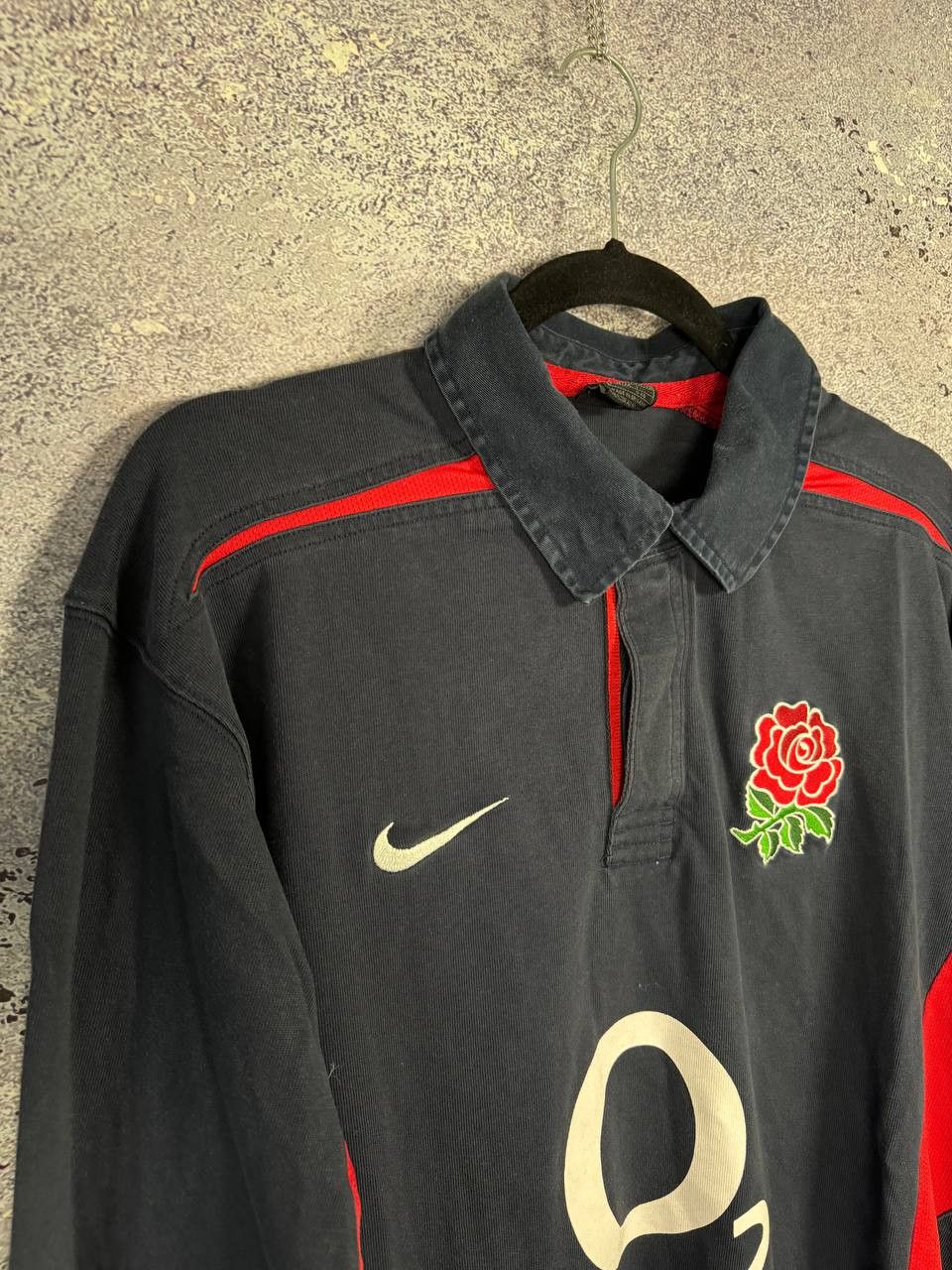 Nike 90's Vintage England Rugby Nike Team Blokcore Jersey Size US XXL / EU 58 / 5 - 6 Thumbnail