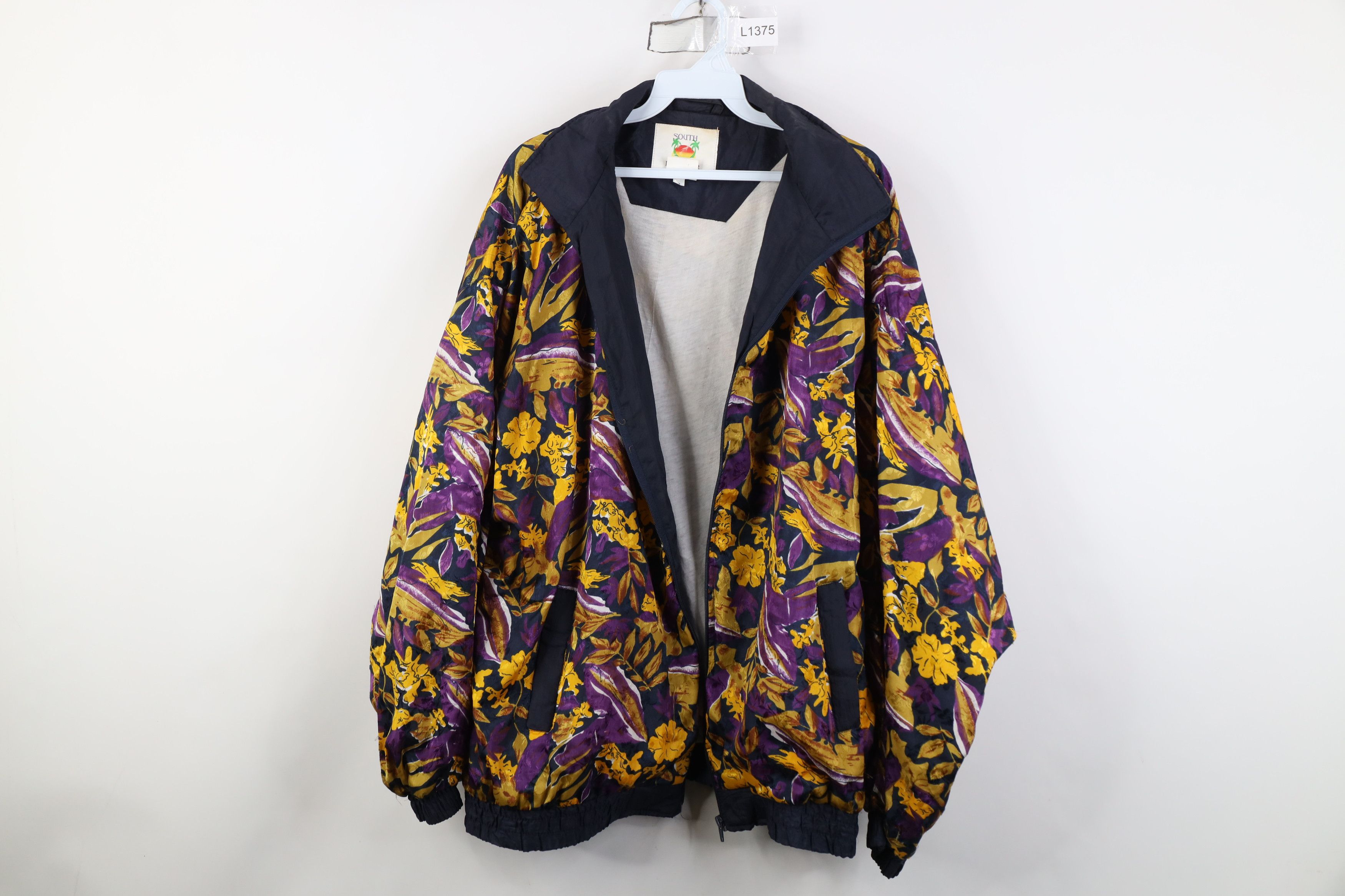 Vintage AS IS Vintage 90s Streetwear Nature Lined Windbreaker Jacket Size XXL / US 16-18 / IT 52-54 - 1 Thumbnail