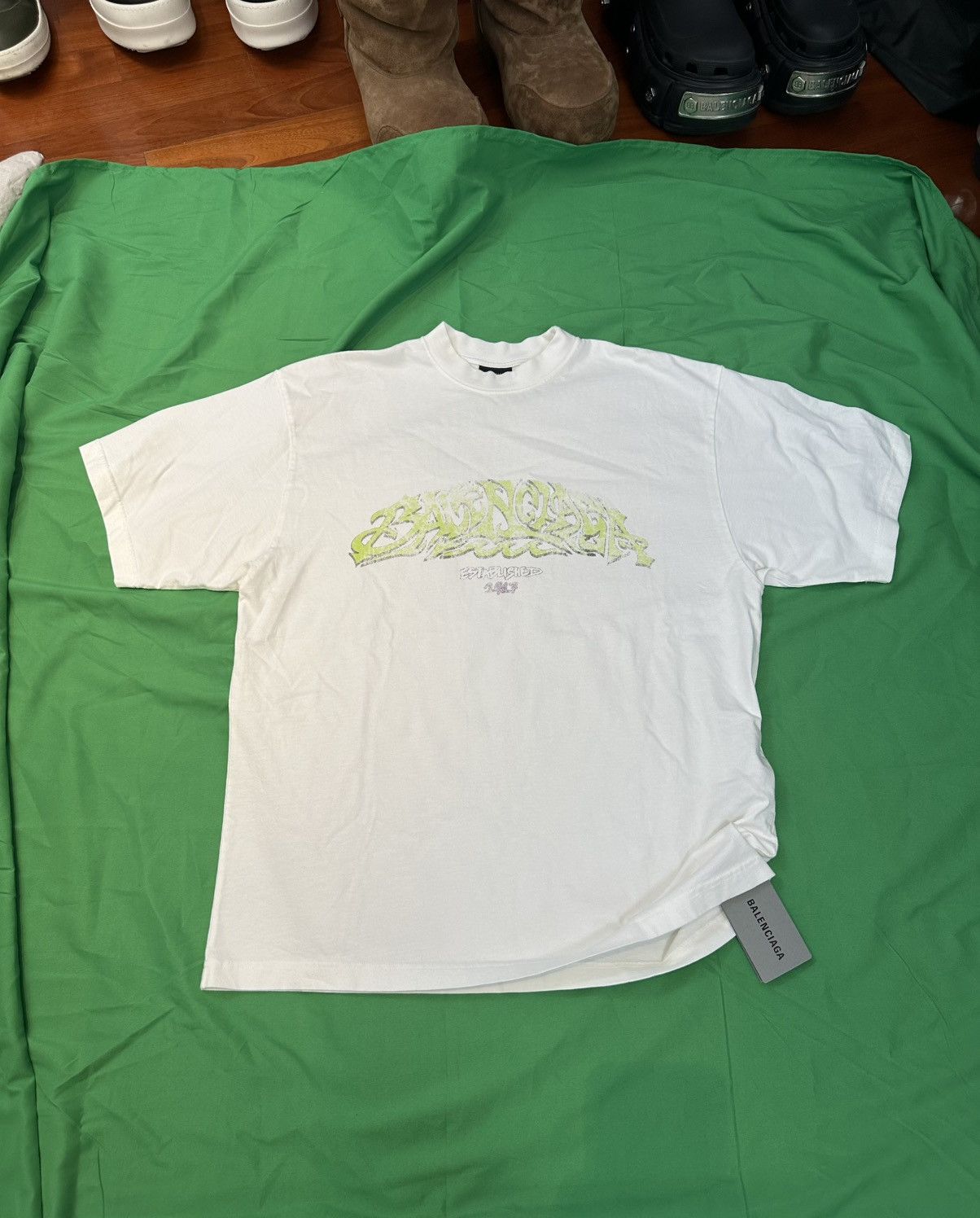 Balenciaga Balenciaga Offshore tee Size US S / EU 44-46 / 1 - 1 Thumbnail