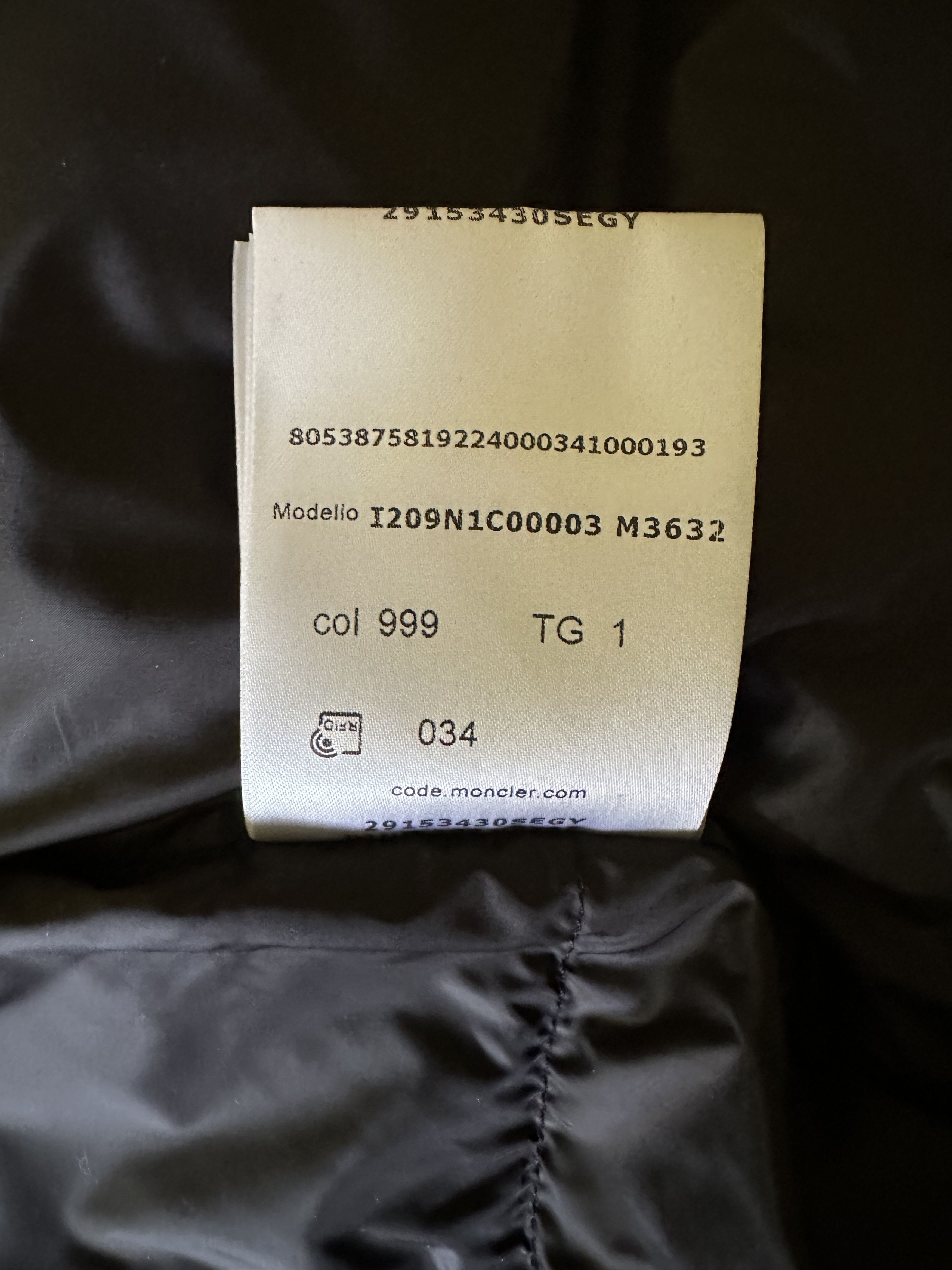 Moncler × Rick Owens RICK OWENS + MONCLER F/W23 ‘GIMP’ DOWN COAT Sz 1 Moncler | S Size US S / EU 44-46 / 1 - 19 Thumbnail