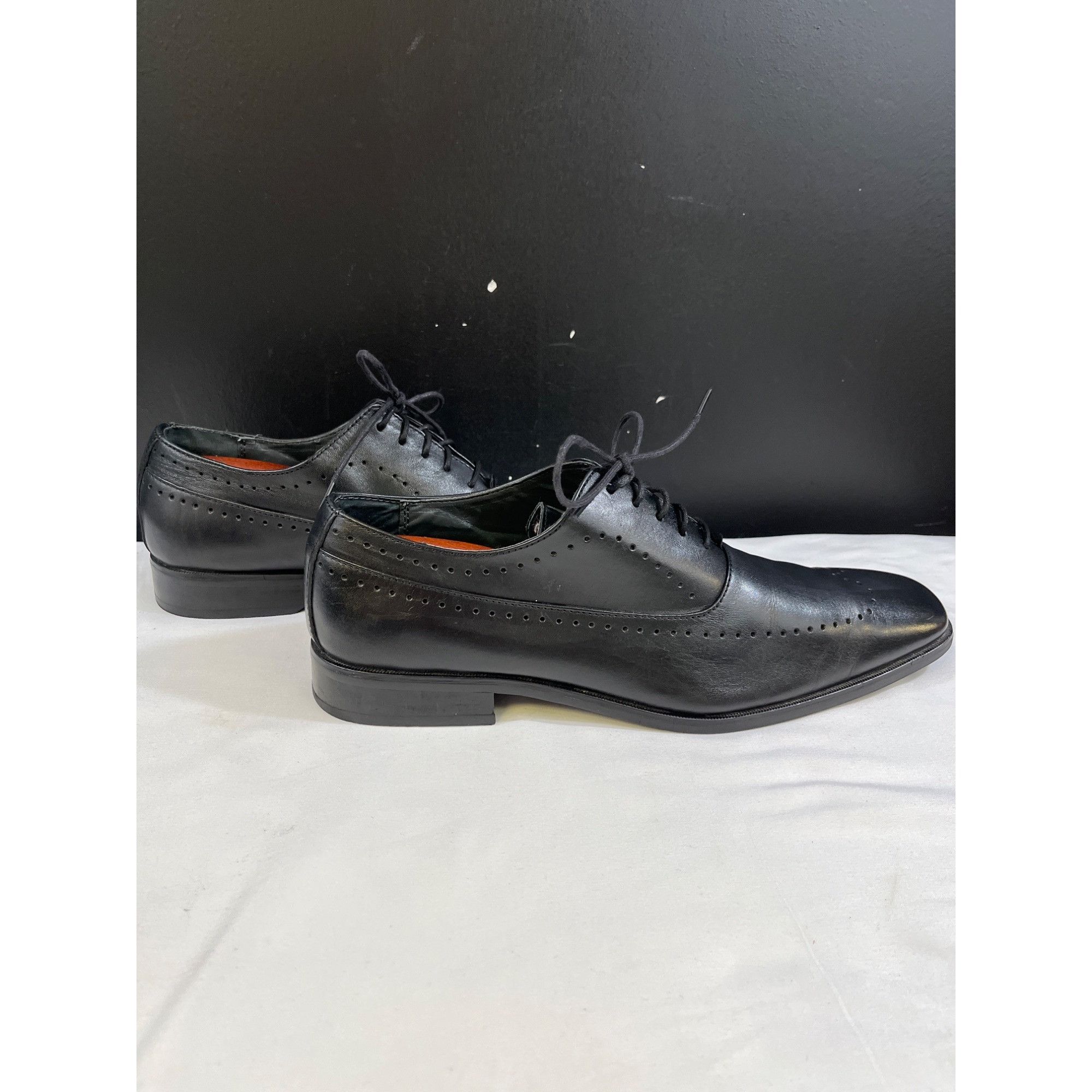 Calvin Klein Calvin Klein Glover Mens Black Oxfords Dress Shoes Size 10.5 Size US 10.5 / EU 43-44 - 2 Thumbnail