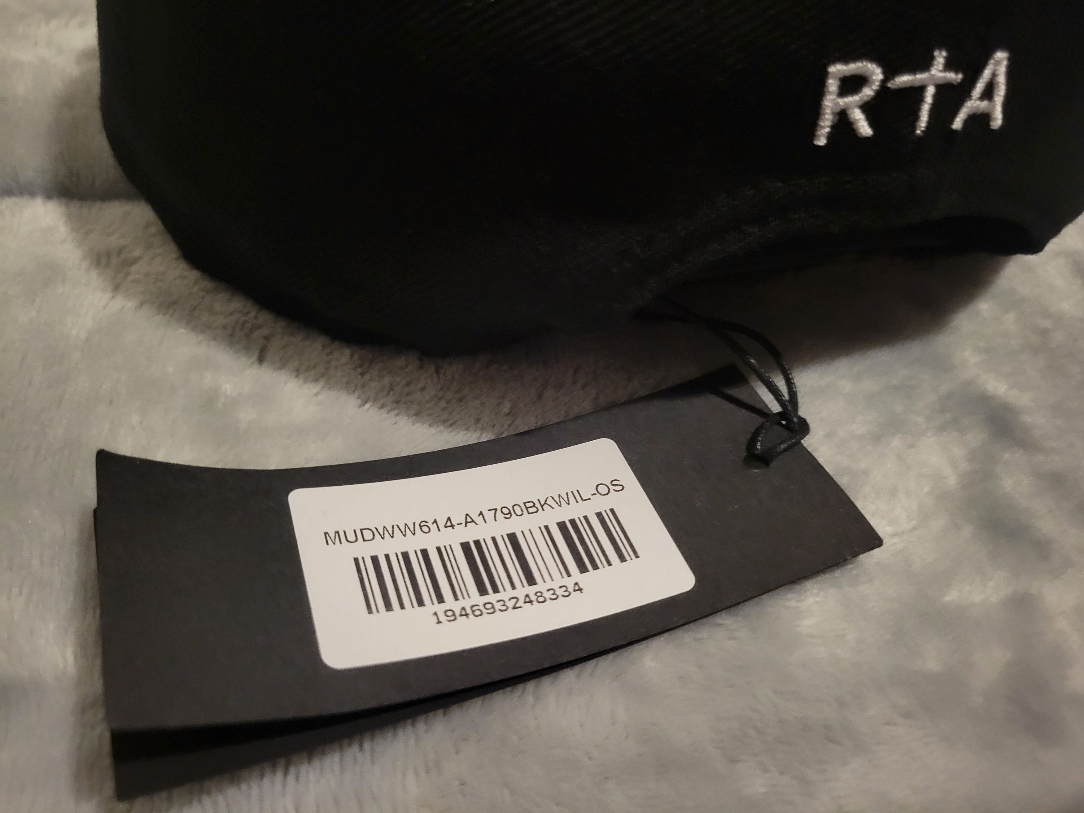 Rta RtA - 'Mars Hat' - Black Snapback Cap - 3D Logo - O/S - BNWT Size ONE SIZE - 6 Thumbnail
