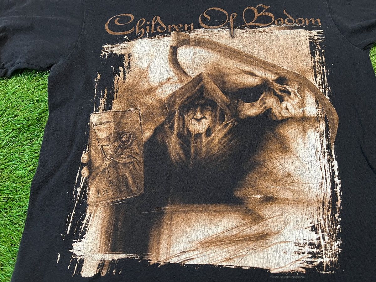 Band Tees × Vintage Vintage 2008 Children Of Bodom - Hate Me Grim Reaper Band Size US M / EU 48-50 / 2 - 2 Thumbnail