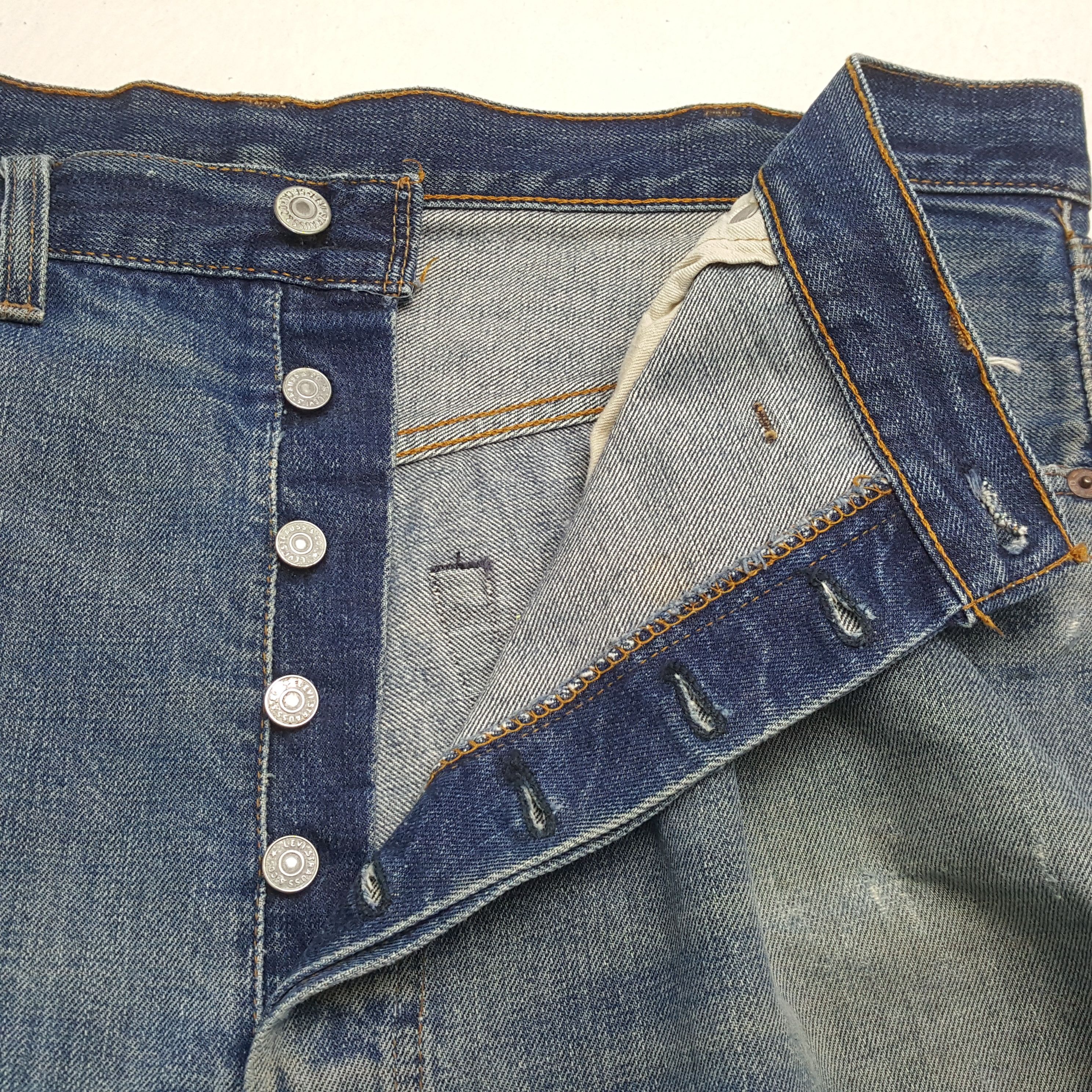 Levi's × Vintage LEVI'S Streetwear Style Short Distressed Jeans Size US 40 / EU 56 - 8 Thumbnail