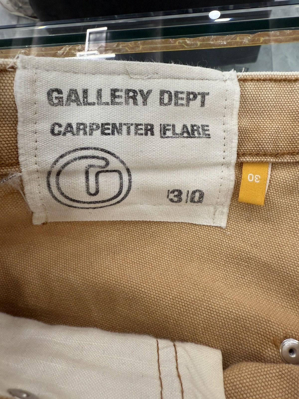 Gallery Dept. Gallery Dept. Beige Carpenter Jeans Size US 30 / EU 46 - 7 Thumbnail