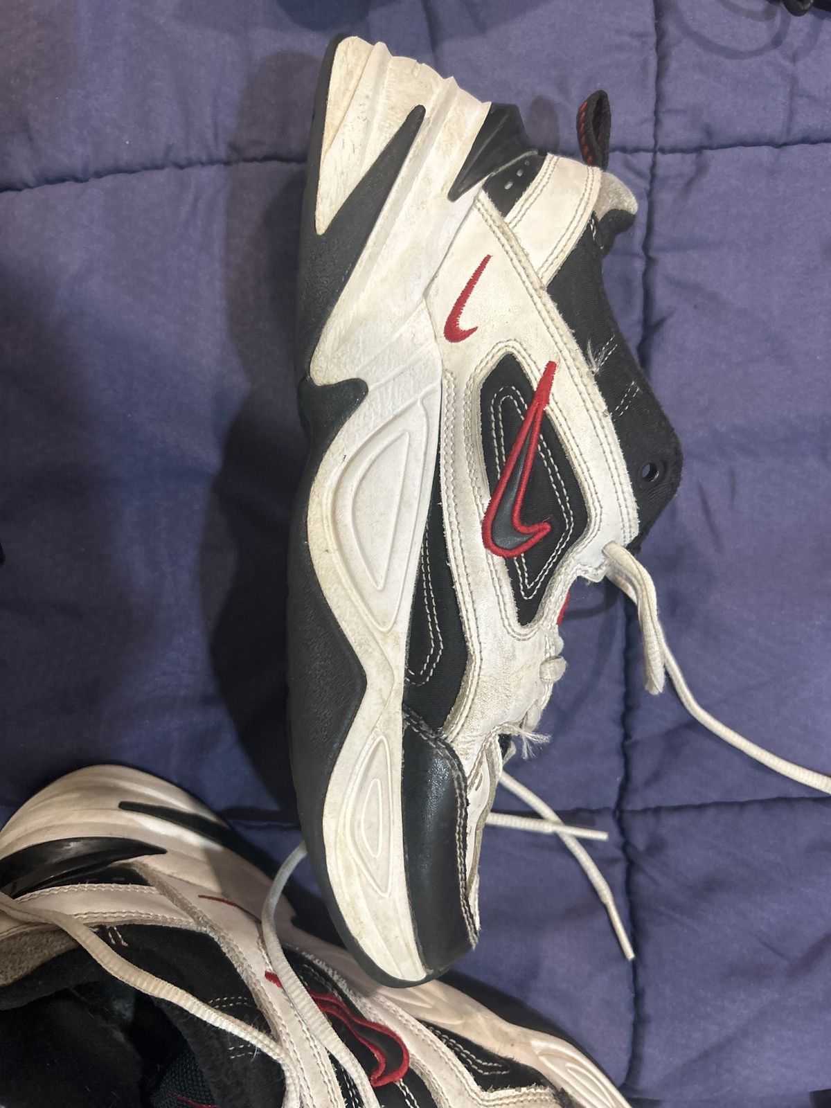 Nike Nike MK2 white and red trainers Size US 6 / EU 39 - 5 Thumbnail
