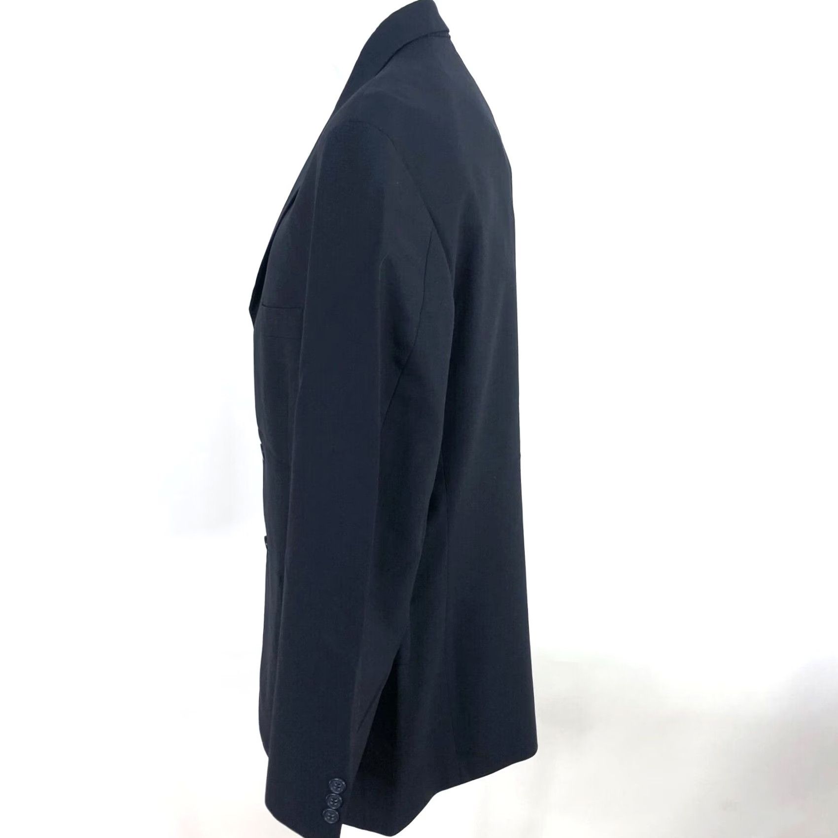 Brooks Brothers Brooks Brothers 42R Blue Stretch Wool Blend Button Blazer Sport Coat Jacket Size 42R - 3 Thumbnail