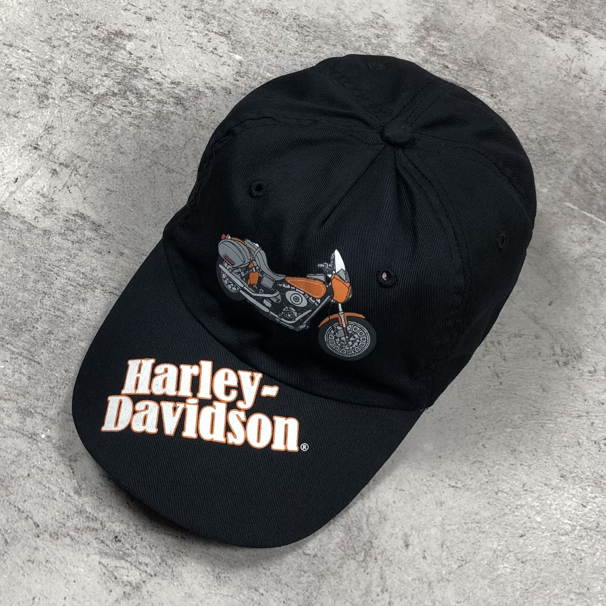 Harley Davidson Harley Davidson Electra Glide Motorcycle Graphic Cap biker Size ONE SIZE - 3 Thumbnail