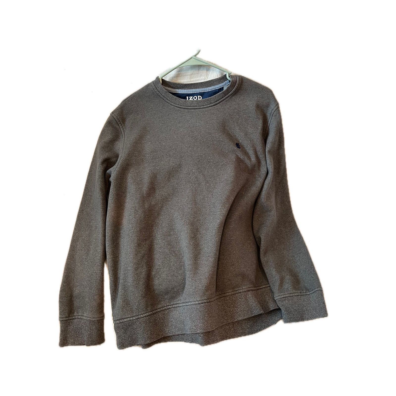 Izod Izod Crewneck Sweatshirt Stretch Gray Mens L Size US L / EU 52-54 / 3 - 1 Thumbnail
