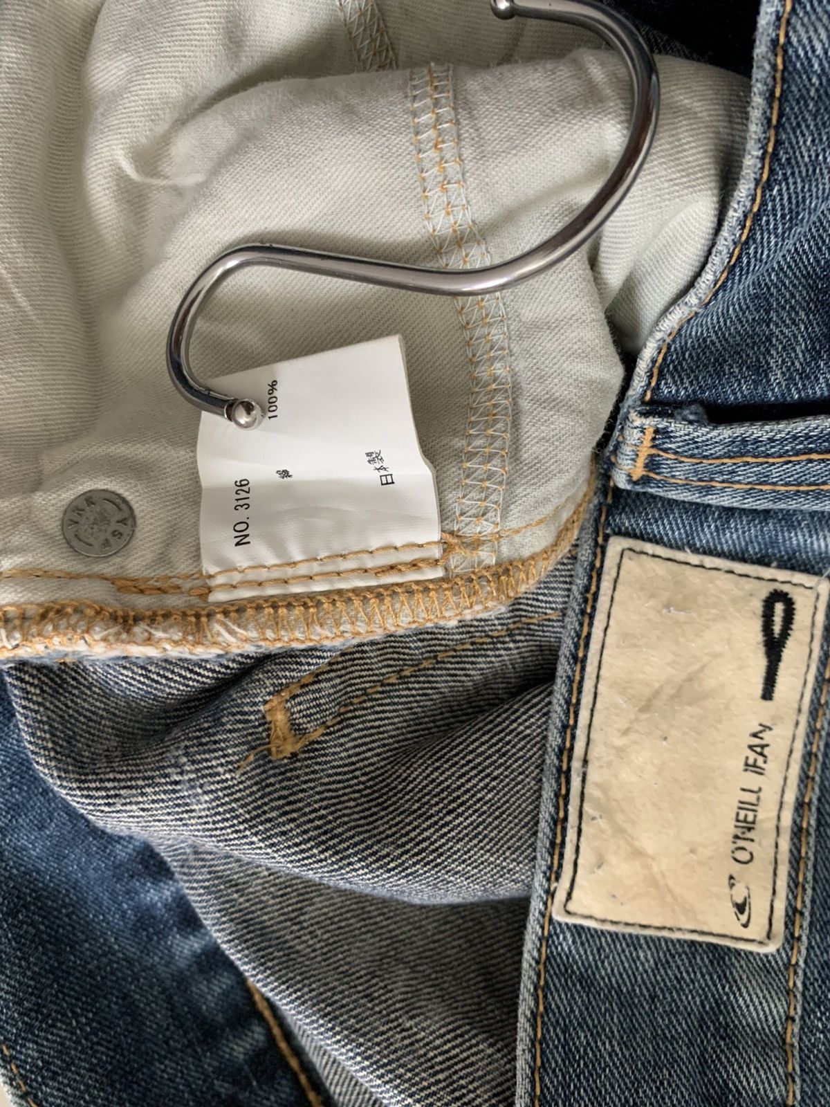 O'Neill Vintage O’Neill Denim Faded Spiral Flared Jeans Size US 30 / EU 46 - 6 Thumbnail