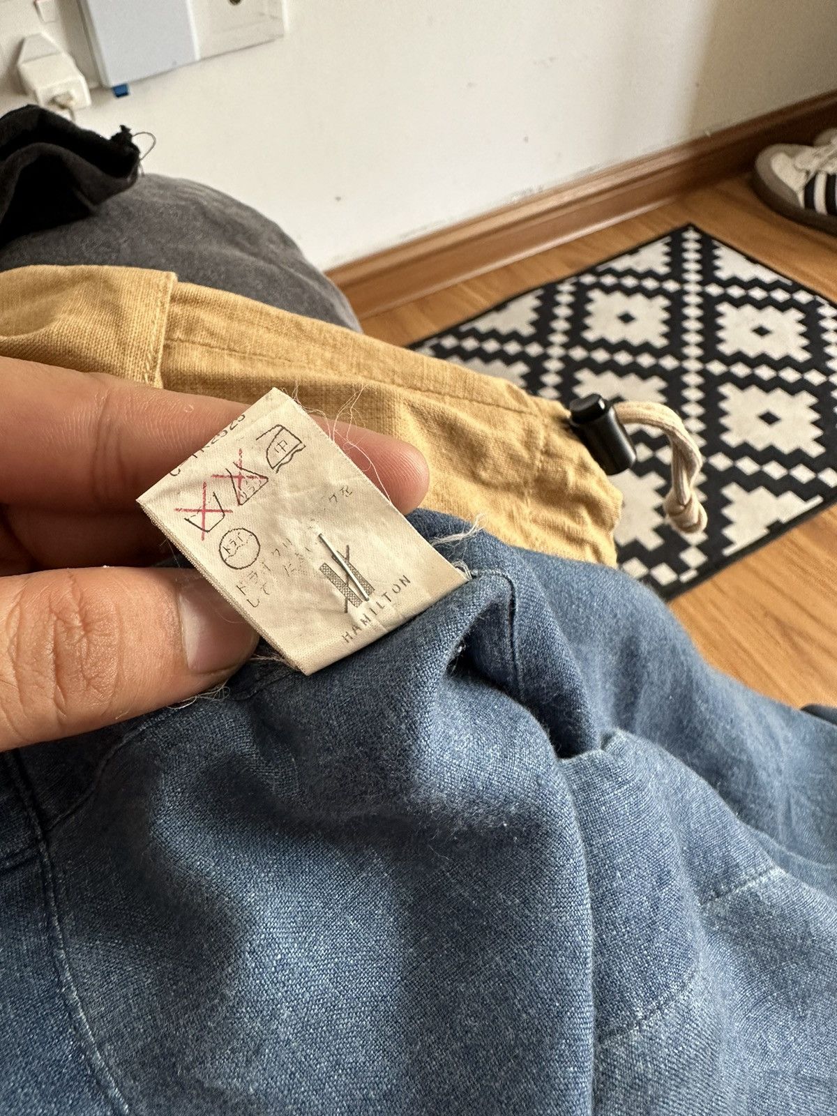 Issey Miyake 1980-Issey Miyake IM Product Denim Hidden Button (Oversized) Size US XL / EU 56 / 4 - 8 Thumbnail