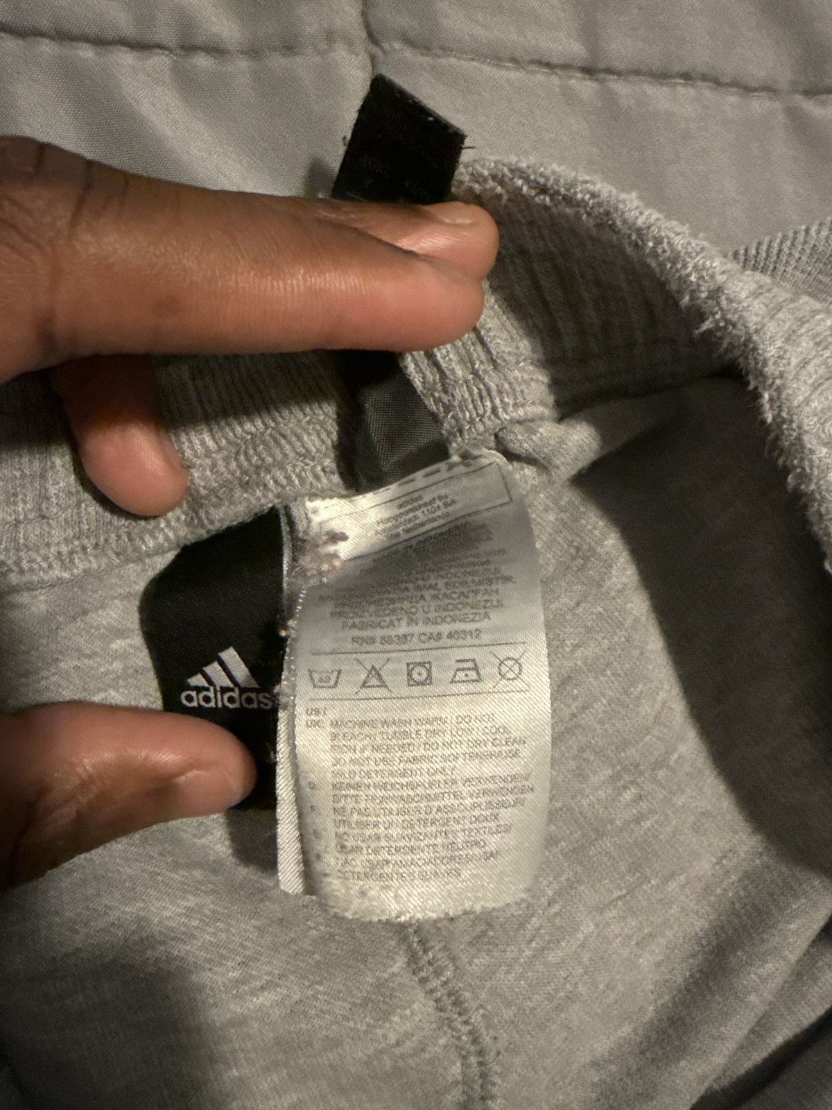 Adidas Gray sweatpants Size US 30 / EU 46 - 4 Thumbnail
