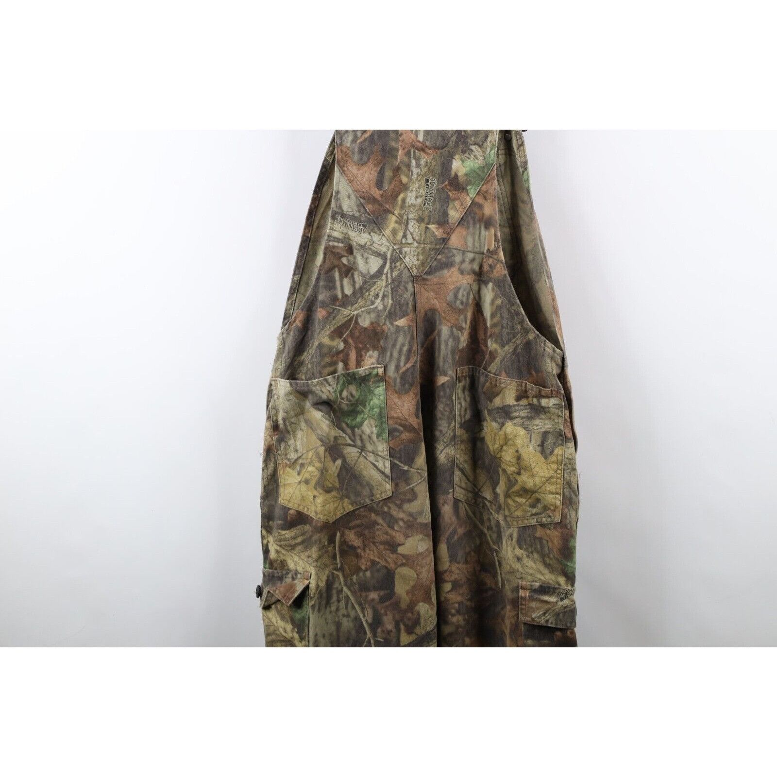 Vintage Vintage 90s StreetwearFaded Camouflage Wide Leg Overalls Size US 38 / EU 54 - 17 Thumbnail