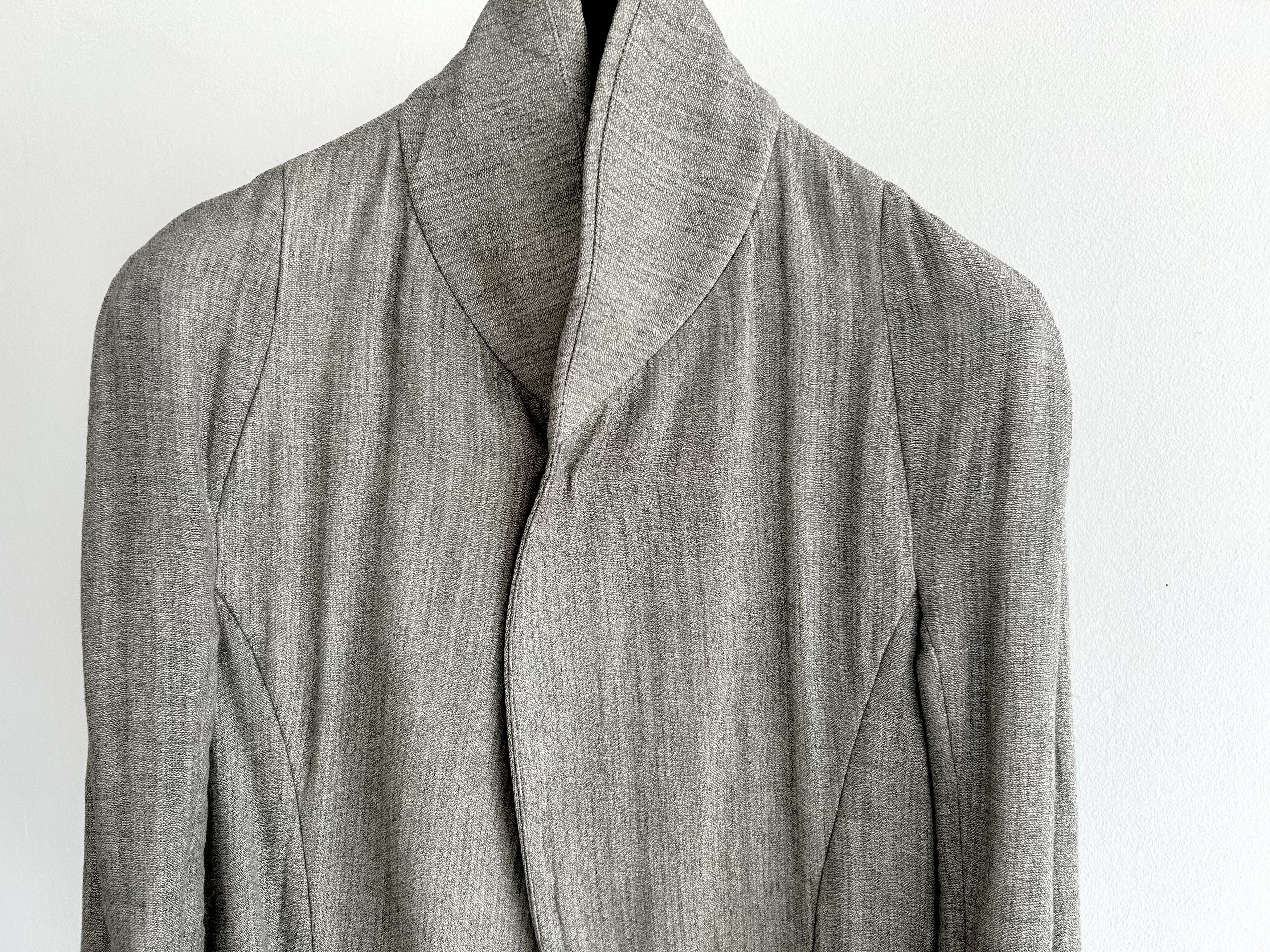 Individual Sentiments Shawl Collar Jacket in Silver (JK22) Size US M / EU 48-50 / 2 - 2 Thumbnail