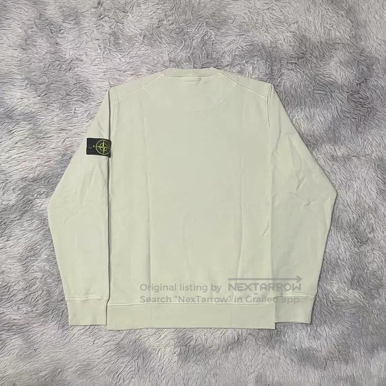 Stone Island Stone Island Round Neck Basic Sweatshirt Avocado Green Size US L / EU 52-54 / 3 - 2 Thumbnail