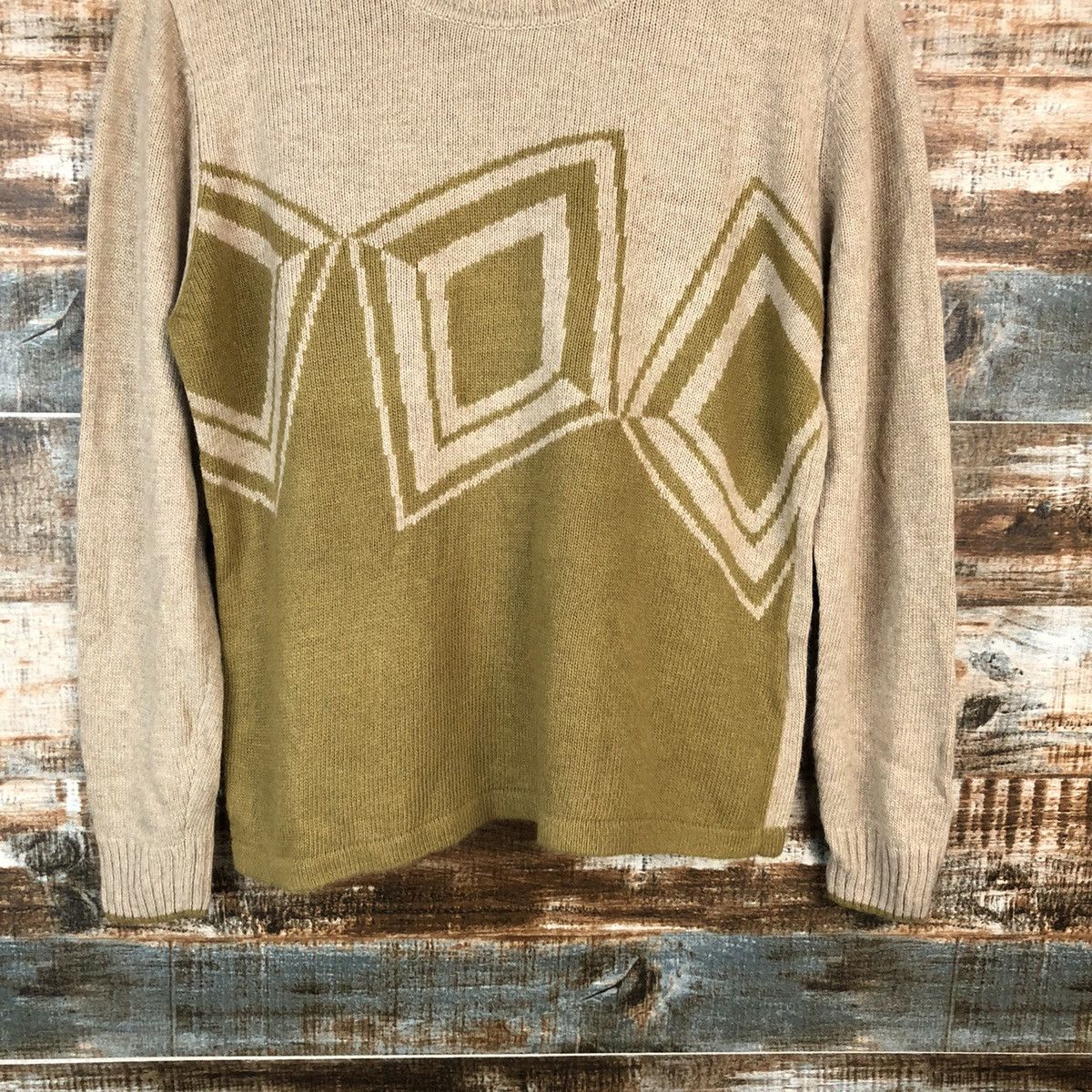 Homespun Knitwear × Japanese Brand × Vintage Jude Bride Brown vintage Knitwear #A1619 Size M / US 6-8 / IT 42-44 - 6 Thumbnail