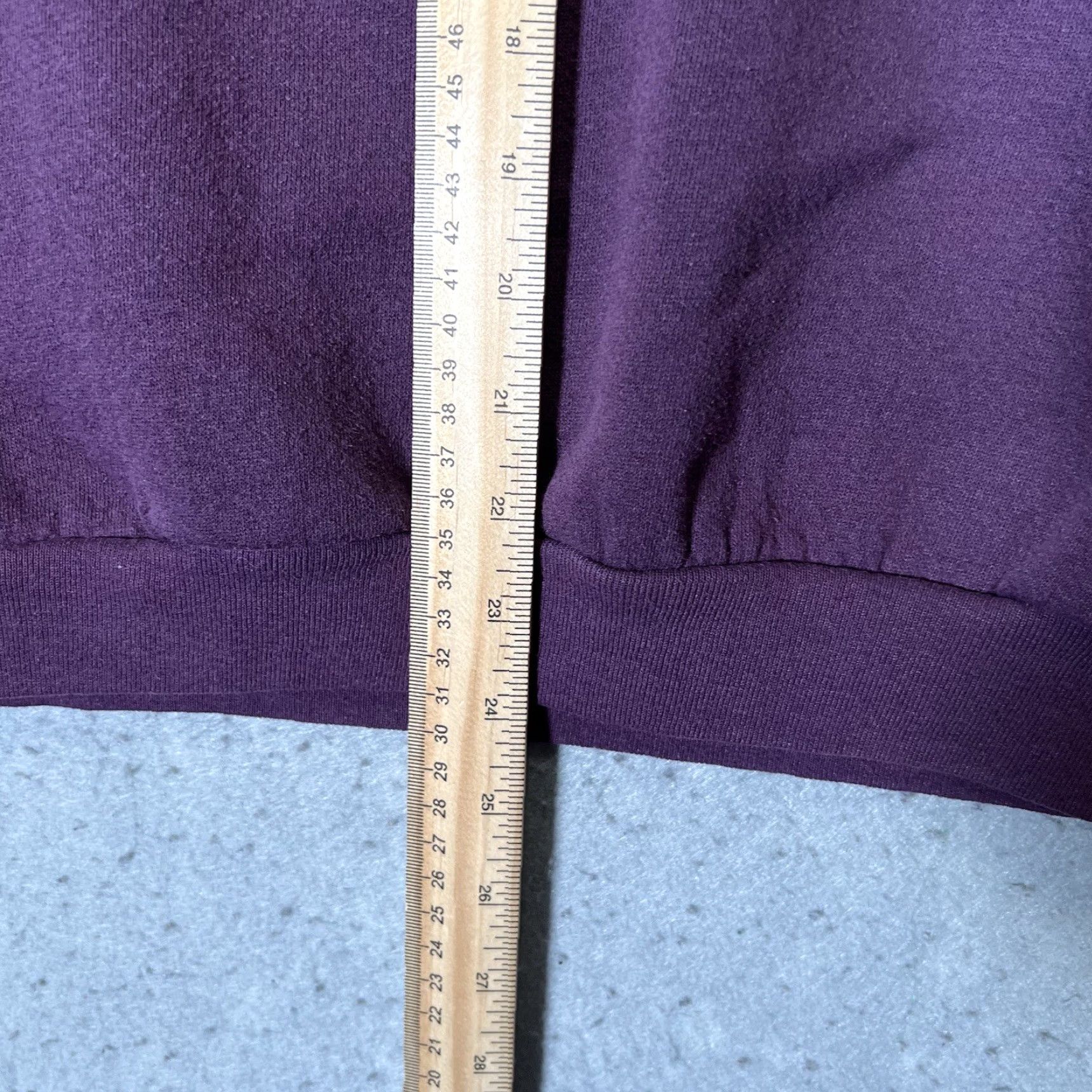 Vintage VINTAGE Decorated Originals Faith Hope Love Sweater Womens Medium Purple 90s Size M / US 6-8 / IT 42-44 - 3 Thumbnail