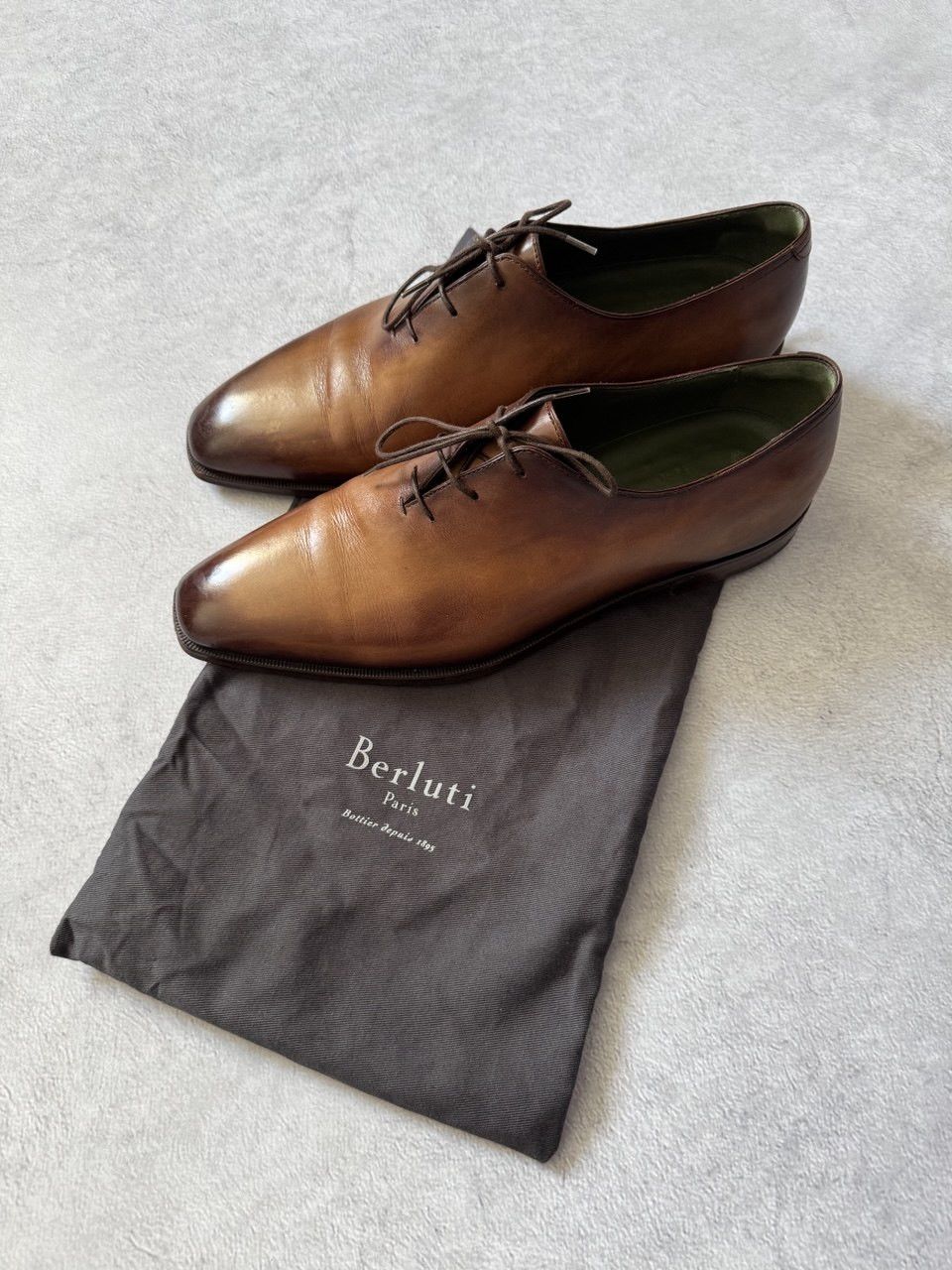 Berluti BERLUTI Alessandro Demesure Oxford Calf Leather Derby Size US 9.5 / EU 42-43 - 18 Thumbnail