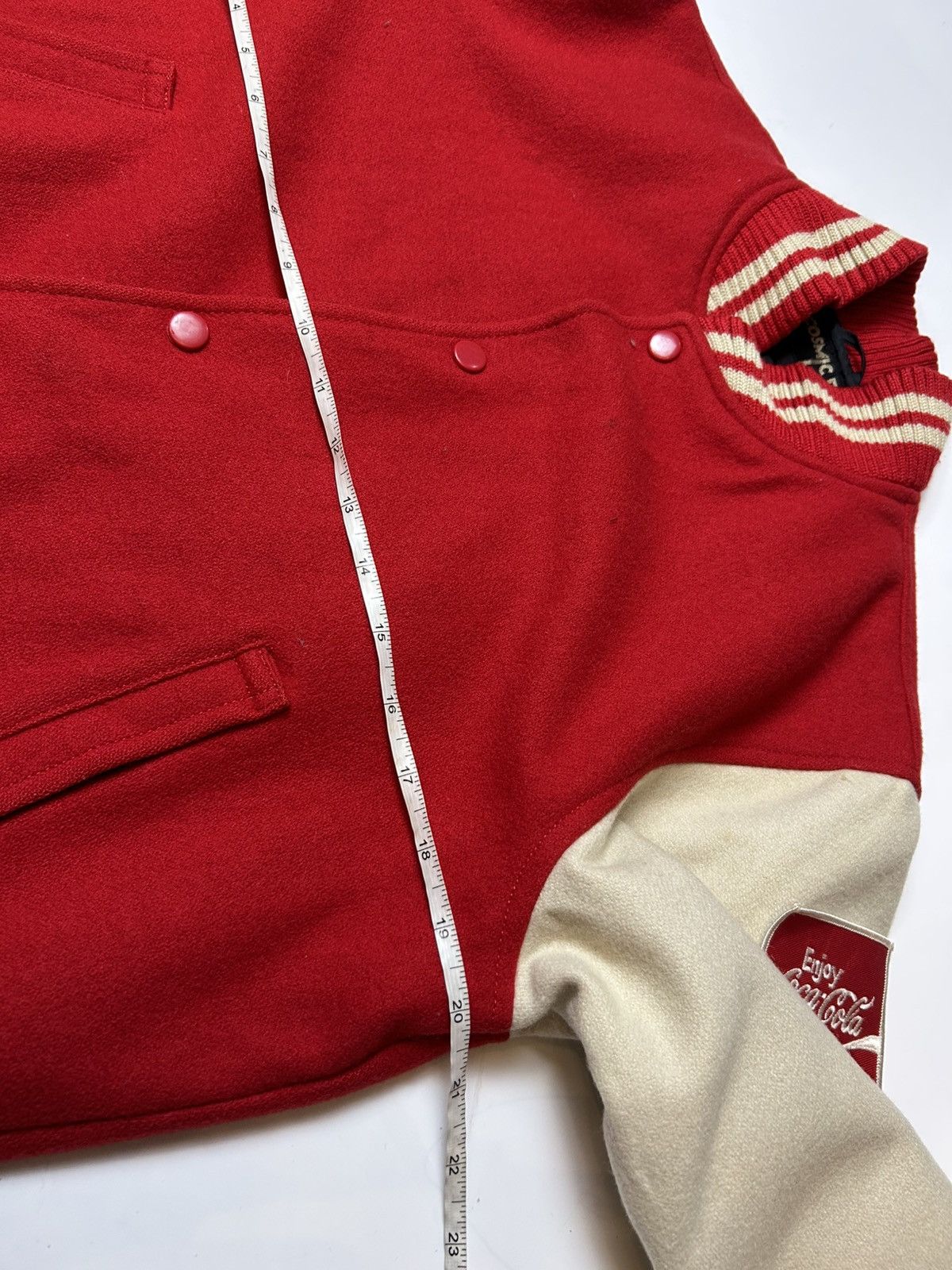 Coca Cola × Japanese Brand COSMIC EYE CREATIVE X COCA COLA BOMBER JACKET Size US M / EU 48-50 / 2 - 5 Thumbnail