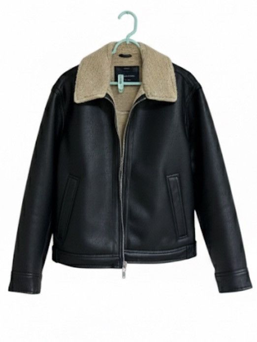 Abercrombie & Fitch Vegan leather jacket Size US L / EU 52-54 / 3 - 1 Thumbnail
