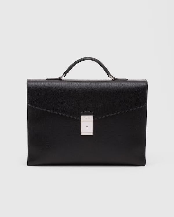 o1mt1gz0225 Size: OS / St James Briefcase in Black