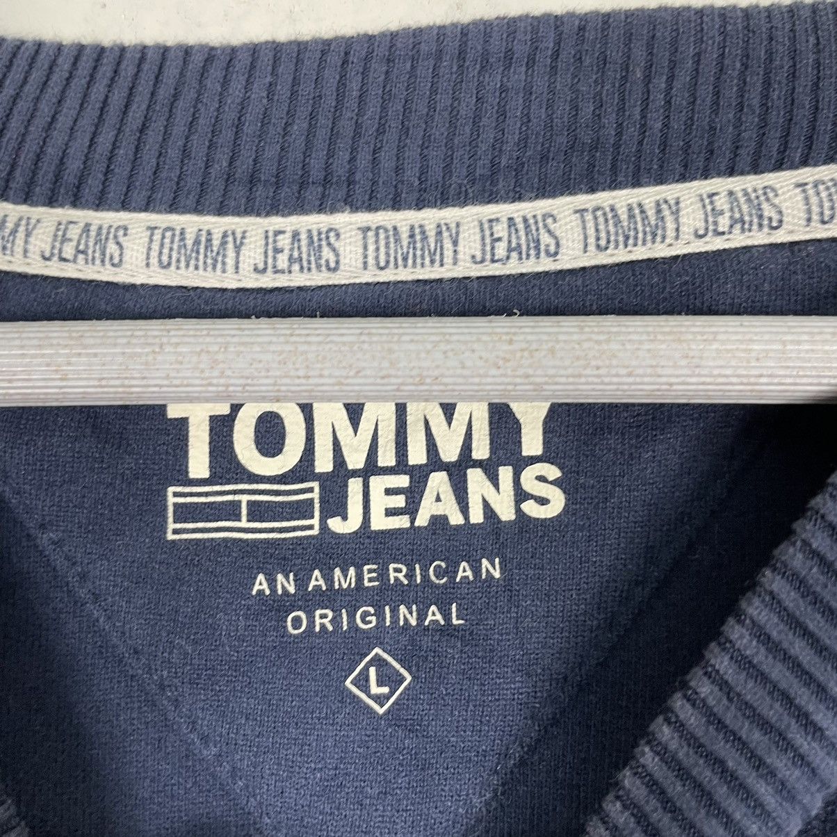 Tommy Hilfiger 💥TOMMY HILFIGER CREWNECK LOGO PULLOVER BAGGY SWEATSHIRT Size US L / EU 52-54 / 3 - 8 Thumbnail