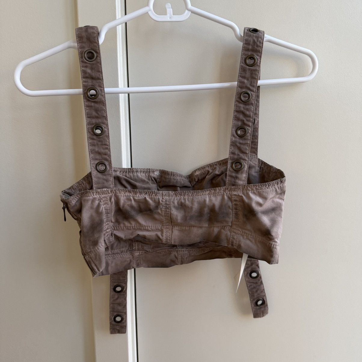 Blumarine Blumarine Cargo Pocket Crop Tank Top Size XS / US 0-2 / IT 36-38 - 2 Thumbnail
