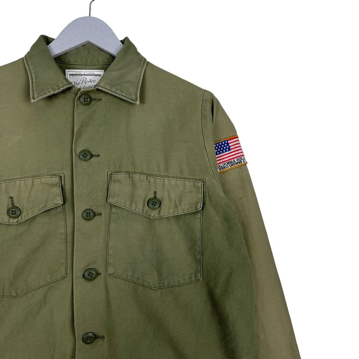 Japanese Brand 🔥 RODEO CROWNS MILITARY JACKET Size US M / EU 48-50 / 2 - 7 Thumbnail