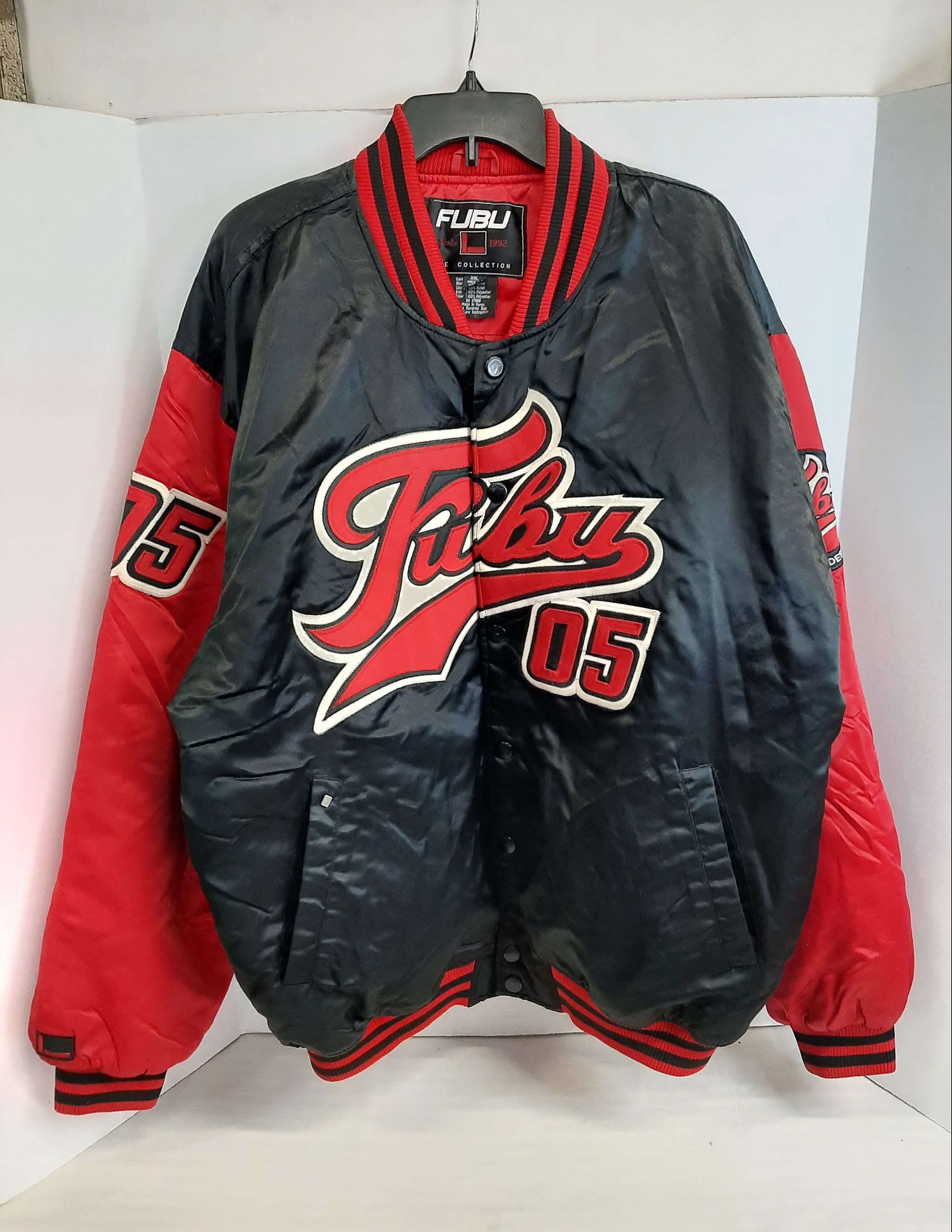 Fubu FUBU jacket, vintage Fubu bomber, 90s 1990s hip hop size XXL Size US XXL / EU 58 / 5 - 1 Thumbnail