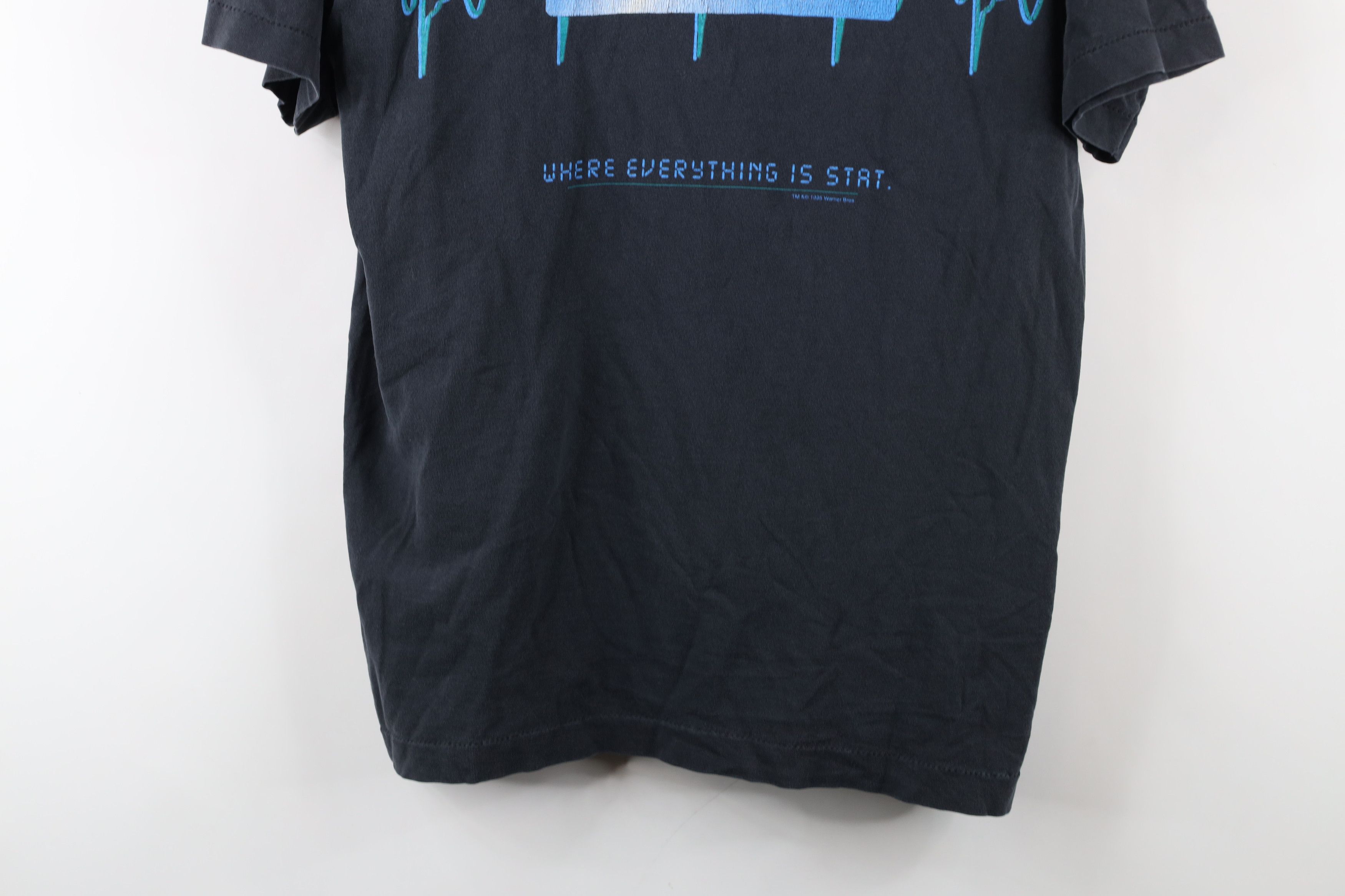 Vintage Vintage 90s Spell Out ER Television Show T-Shirt Black USA Size US L / EU 52-54 / 3 - 3 Thumbnail