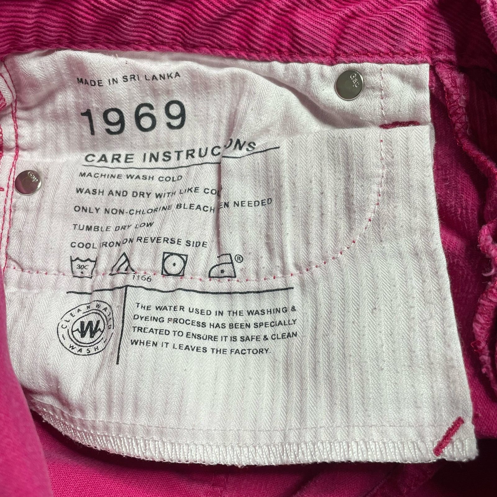Gap Gap Real Straight Corduroy Jeans Size 26" / US 2 / IT 38 - 5 Thumbnail
