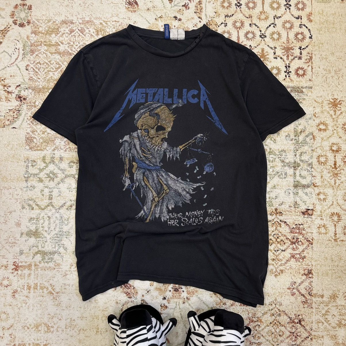 Metallica × Vintage Vintage Metallica T-shirts Adult Big Logo Tour Band Rock Size US L / EU 52-54 / 3 - 1 Thumbnail