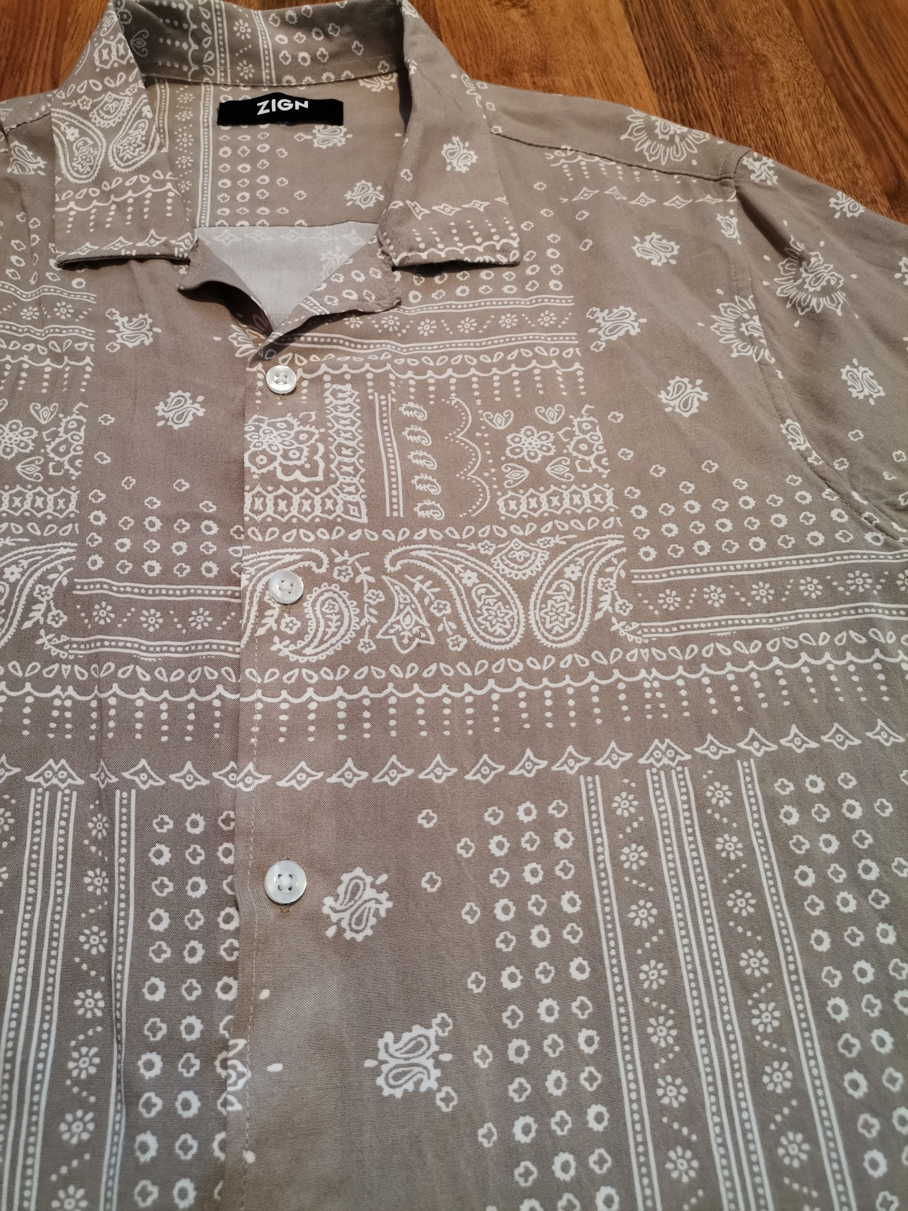 Other Zign Pasley Bandana Print Shirt Size US L / EU 52-54 / 3 - 2 Thumbnail